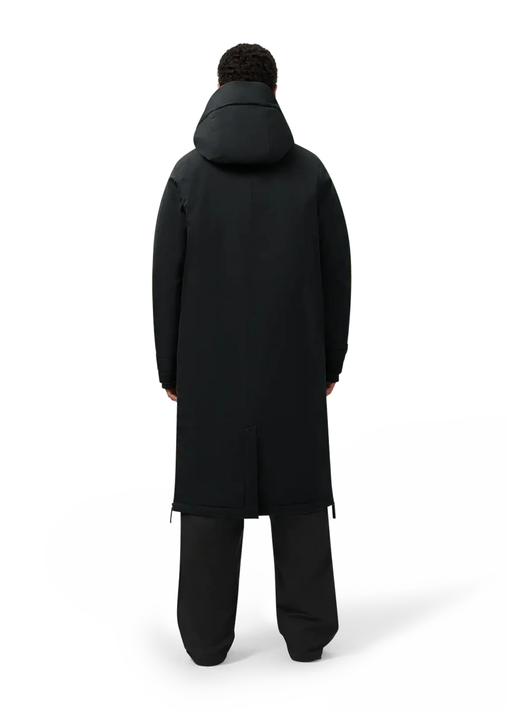 MAIUM MAIUM RAINWEAR MAC PADDED BLACK