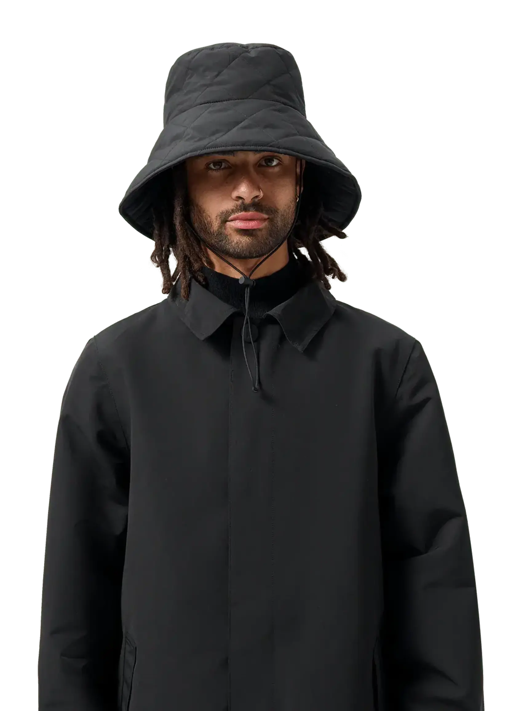 MAIUM MAIUM RAINWEAR PADDED BUCKET BLACK