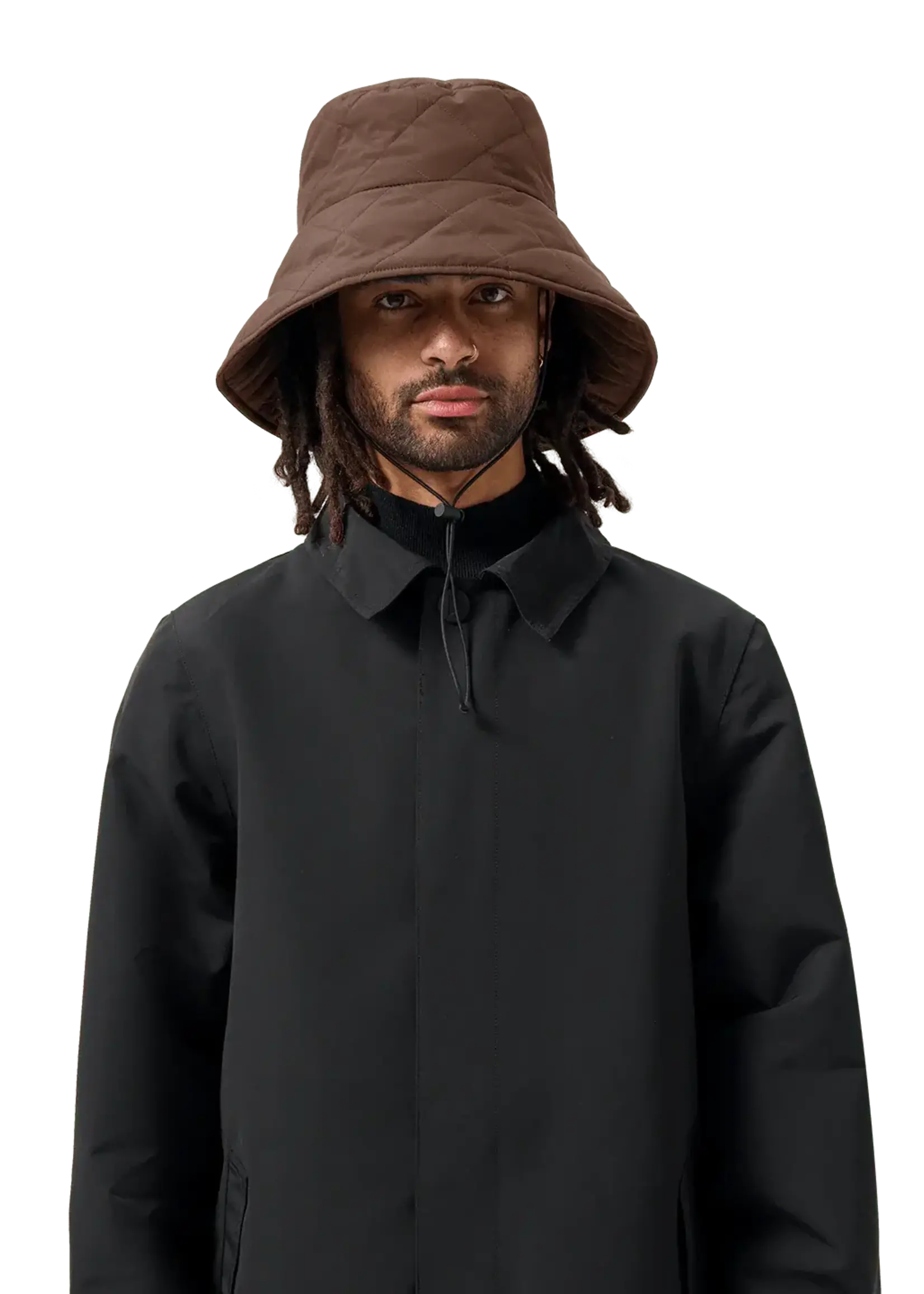 MAIUM MAIUM RAINWEAR PADDED BUCKET BROWN