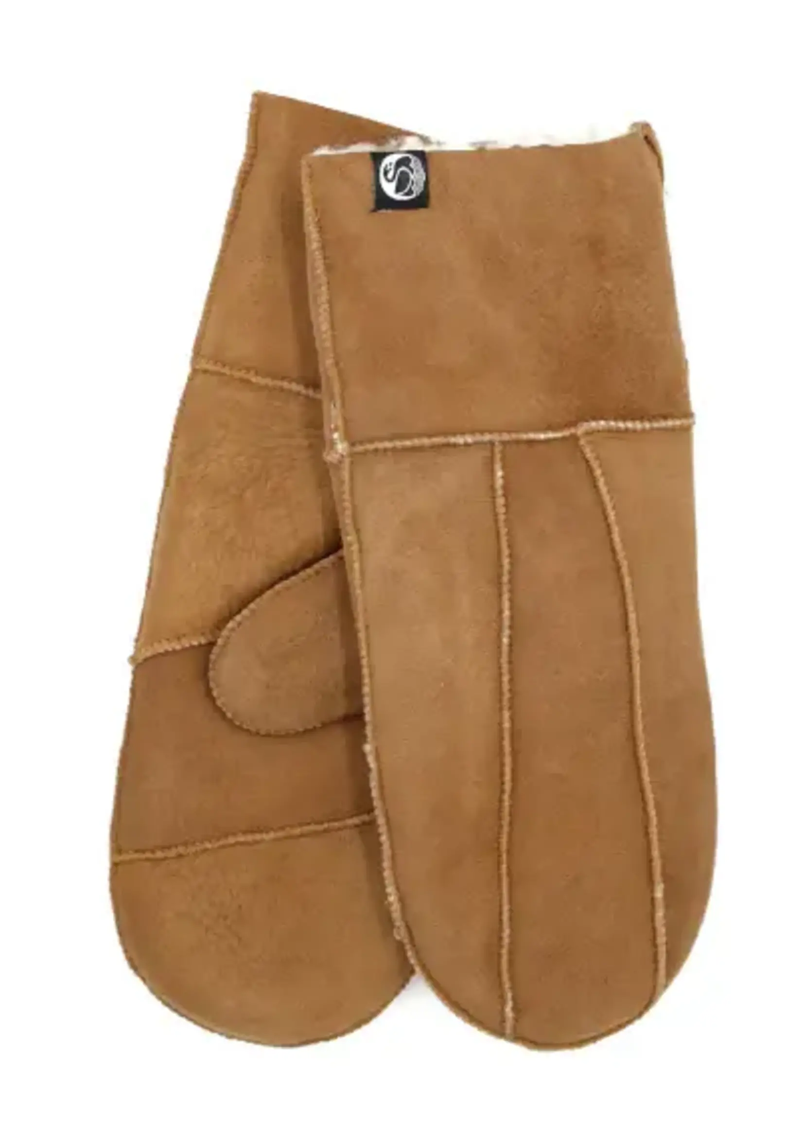 DANEFAE DANEFAE SHEEPSKIN GLOVES DARK BROWN