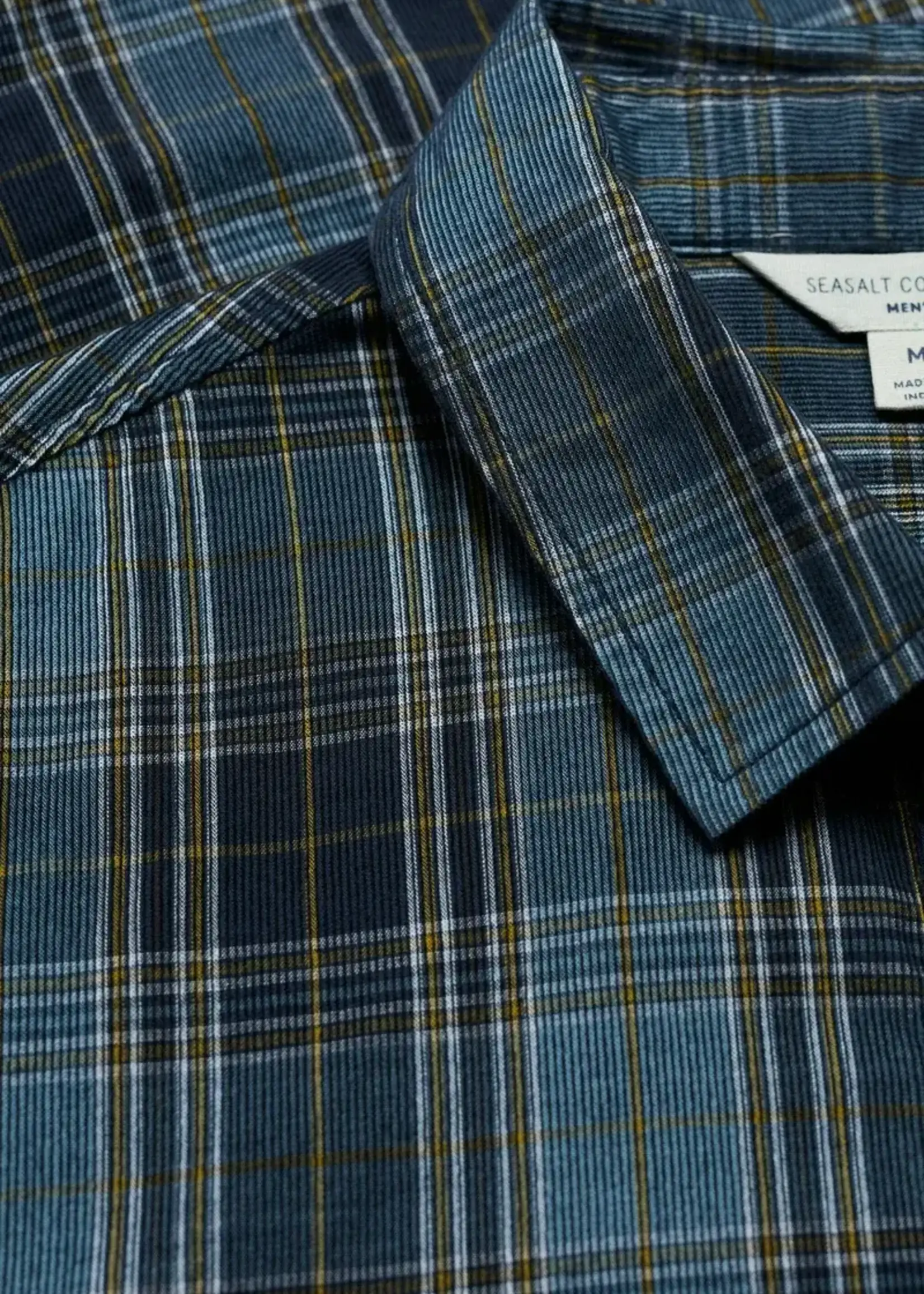 SEASALT CORNWALL SEASALT MEN’S SHOREMAN SHIRT CORD GERENS HYDRANGEA