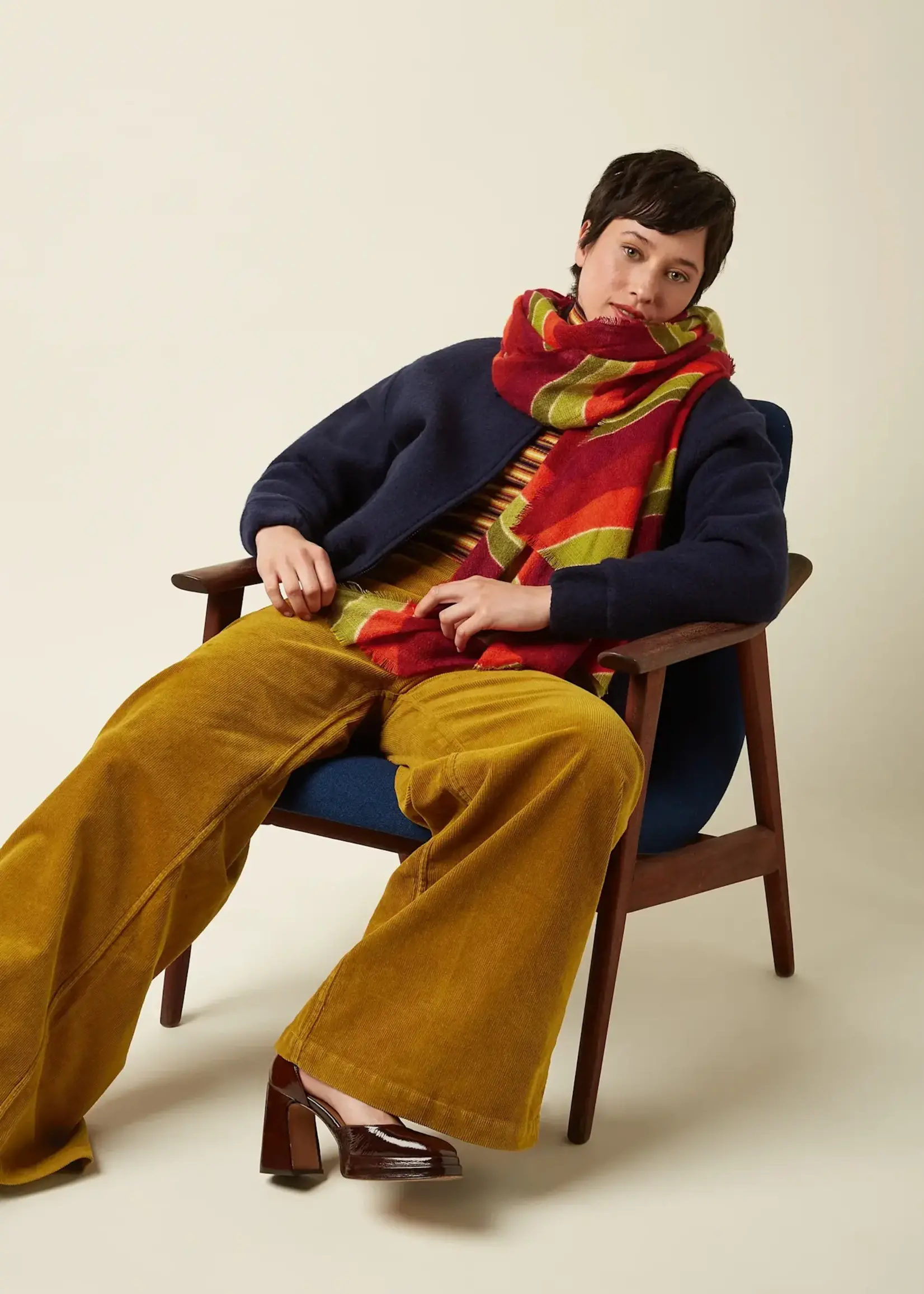 KING LOUIE KING LOUIE RAZZLE SCARF RIO RED