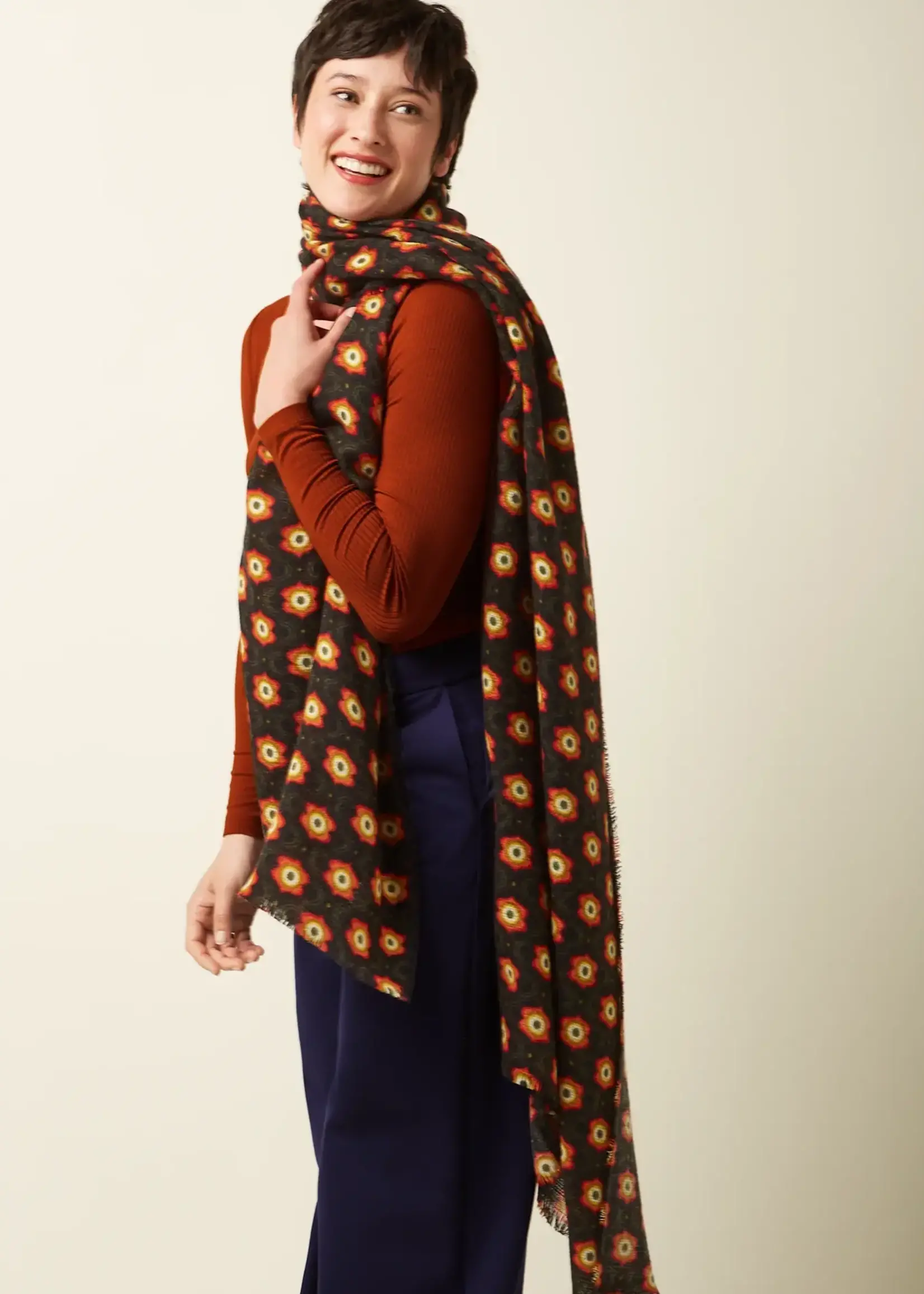 KING LOUIE KING LOUIE DUPER SCARF BLACK