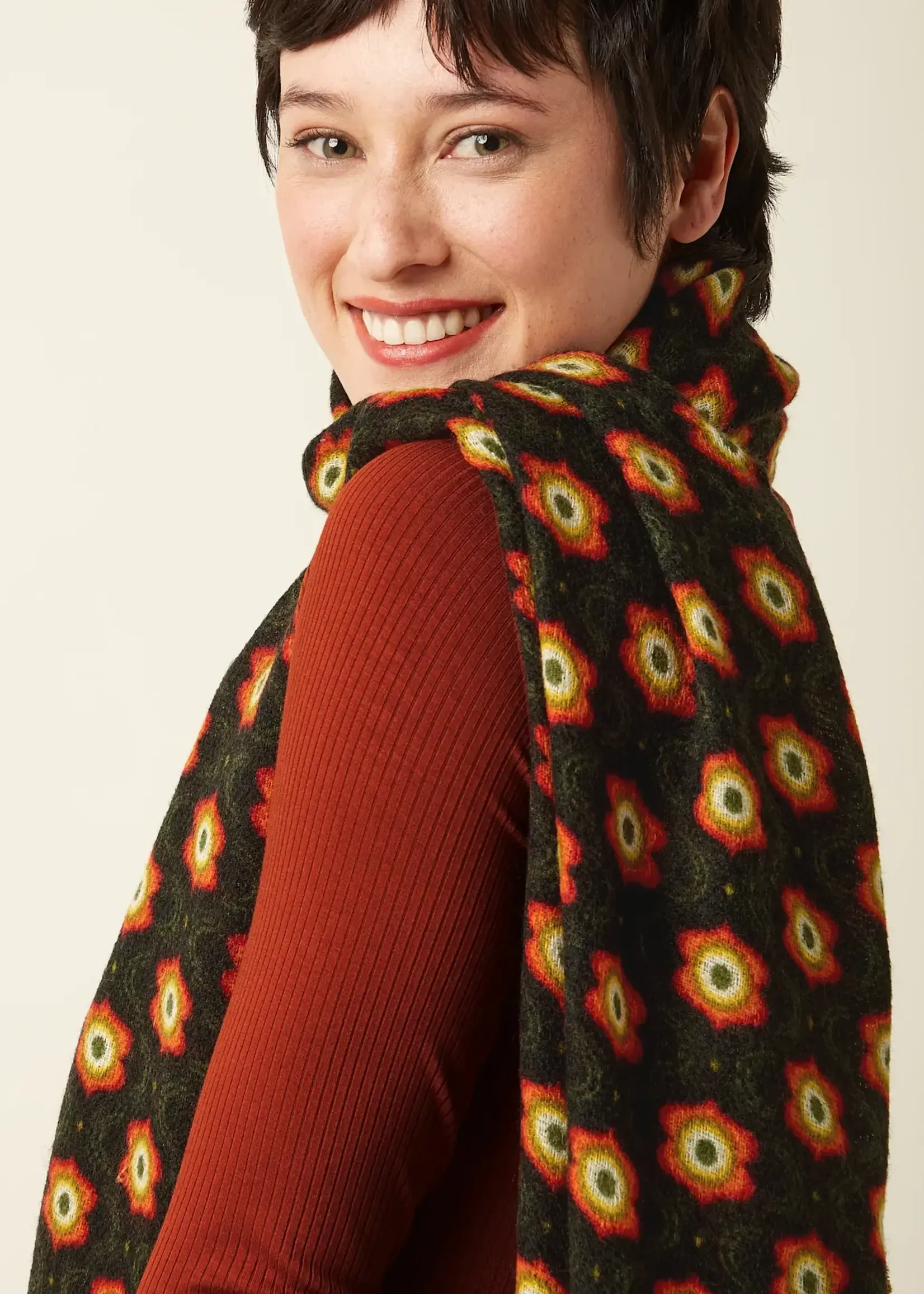 KING LOUIE KING LOUIE DUPER SCARF BLACK