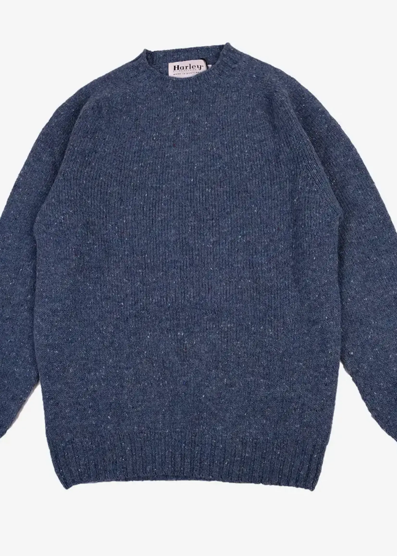 HARLEY OF SCOTLAND HARLEY OF SCOTLAND  MENS CREW NECK SWEATER OSSIAN M5008/7