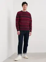 SEASALT CORNWALL SEASALT MEN’S NOTEBOOK JUMPER DIZZARD CONKER