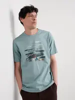 SEASALT CORNWALL SEASALT MEN’S MIDWATCH T SHIRT HARBOUR VIEW LIGHT WADE