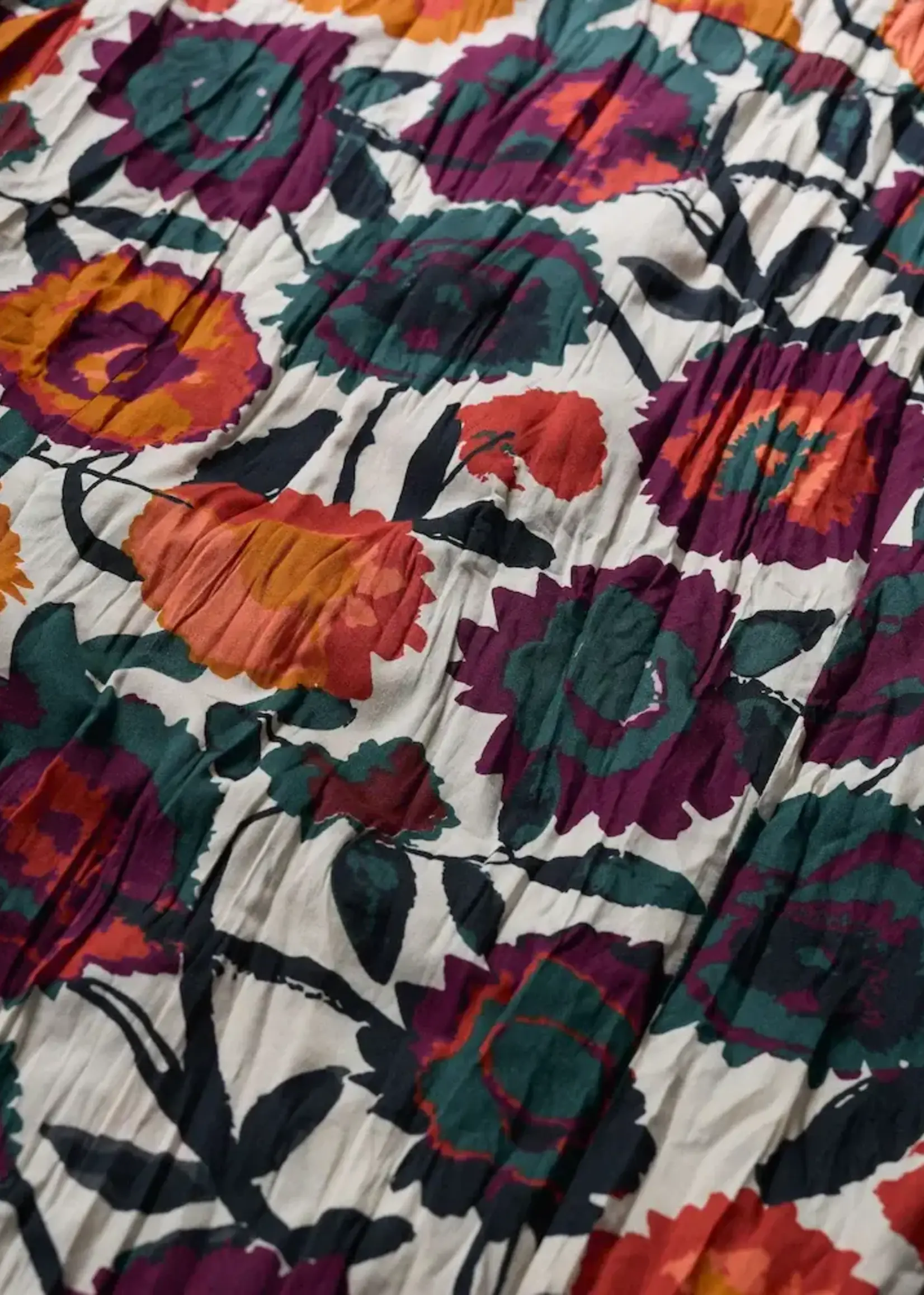 SEASALT CORNWALL SEASALT LARISSA SHIRT FIGURATIVE FLORAL ARAN