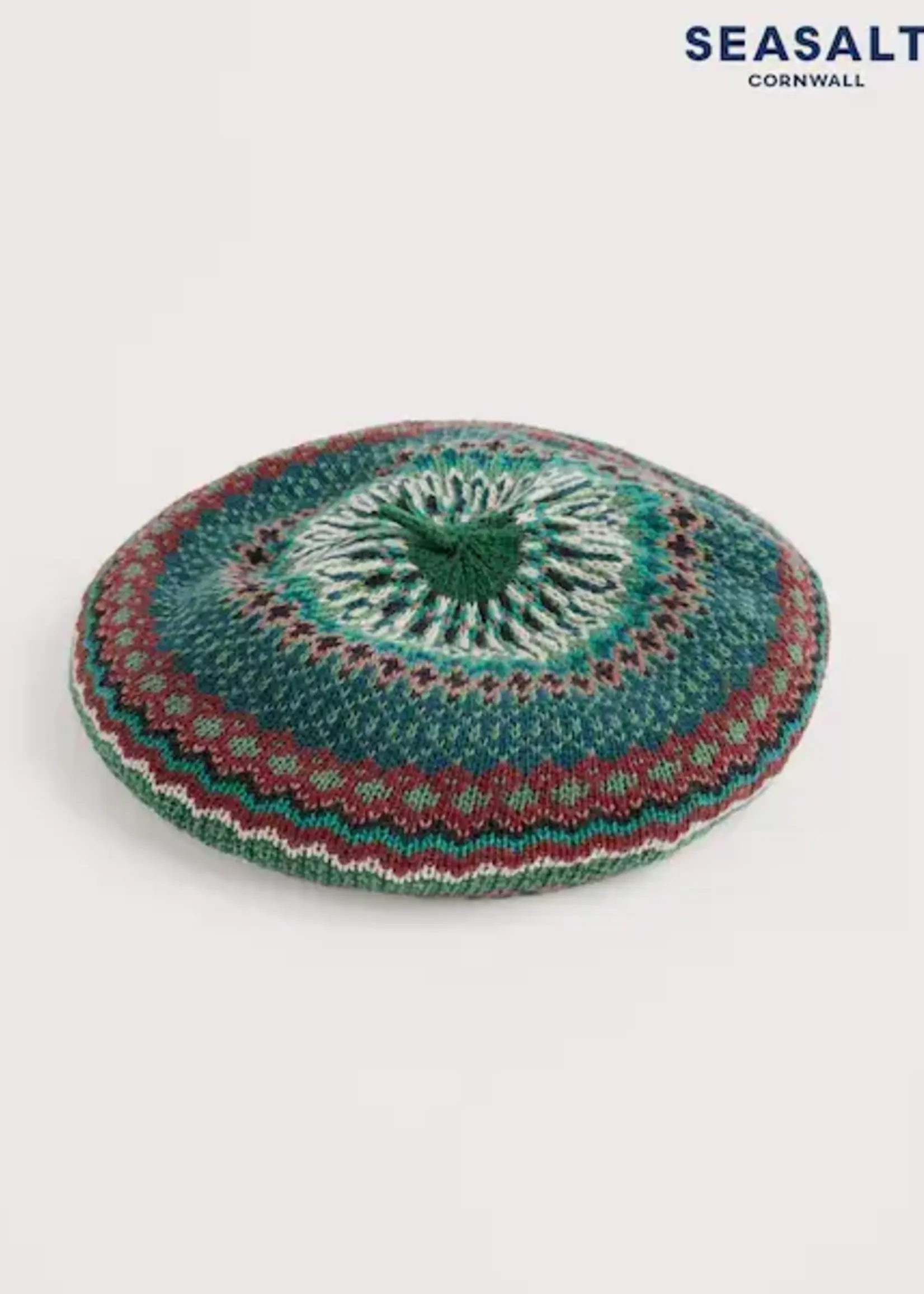 SEASALT CORNWALL SEASALT BRAMBLE JELLY BERET WEAVING NEEDLE DARK FORAGE