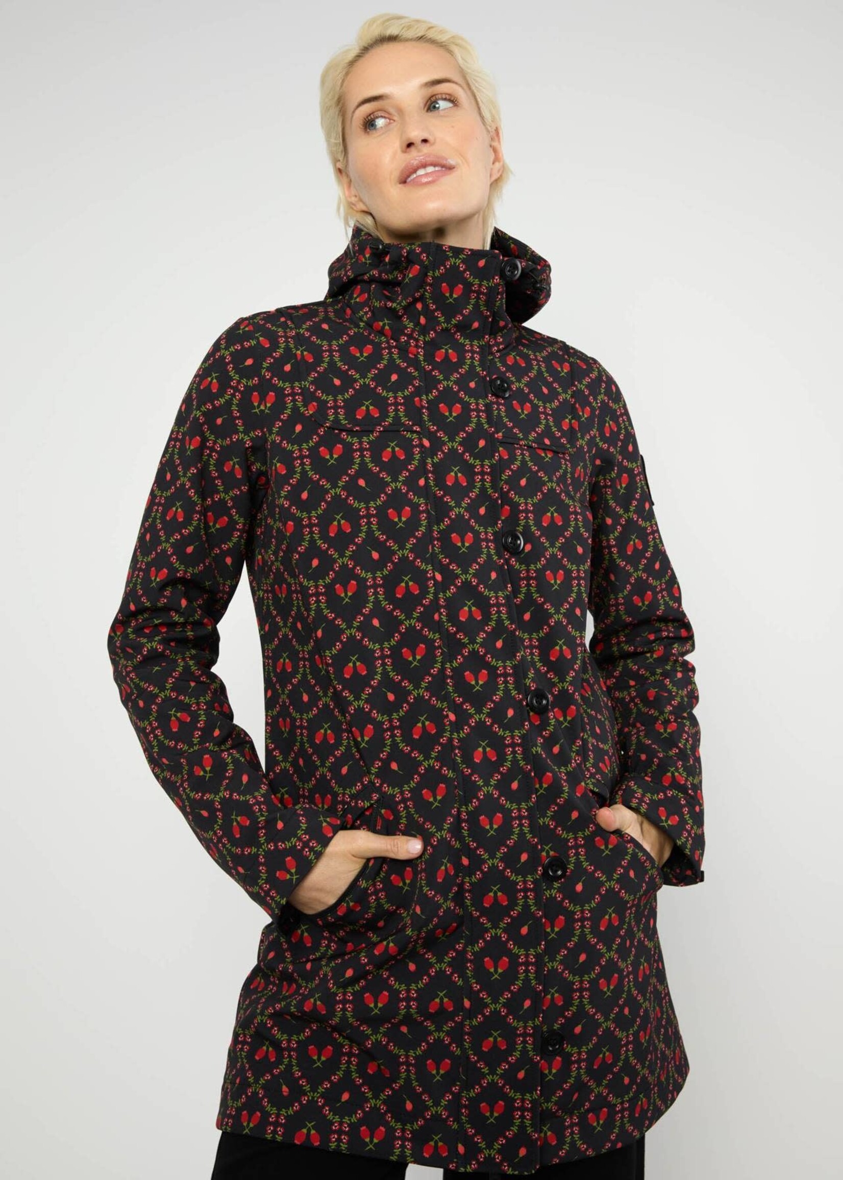 BLUTSGESCHWISTER BLUTSGESCHWISTER JACKET WILD WEATHER WINTER CHERRIES