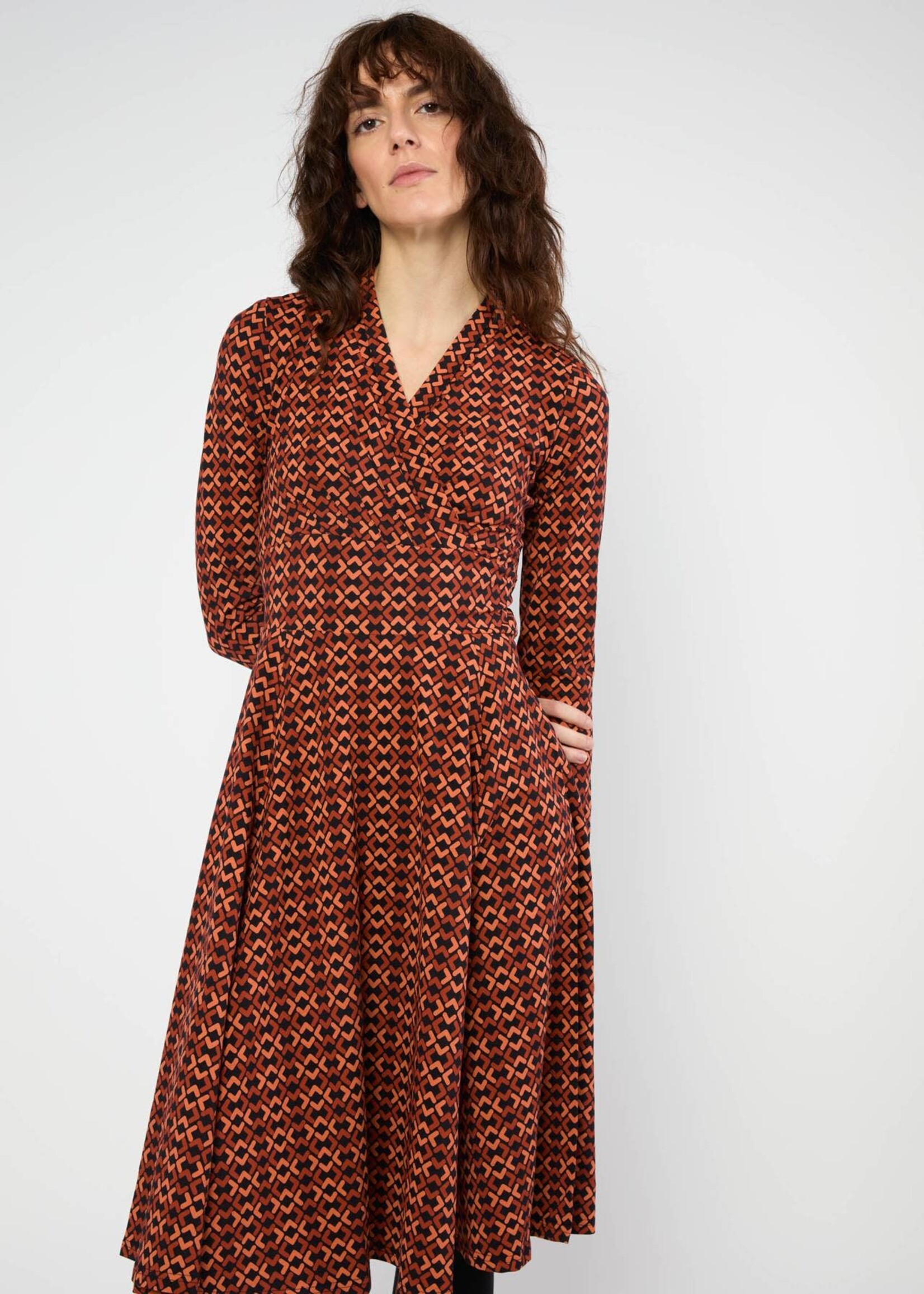 BLUTSGESCHWISTER BLUTSGESCHWISTER SHALALA TRALALA DRESS JUNGLE MORNING GLORY