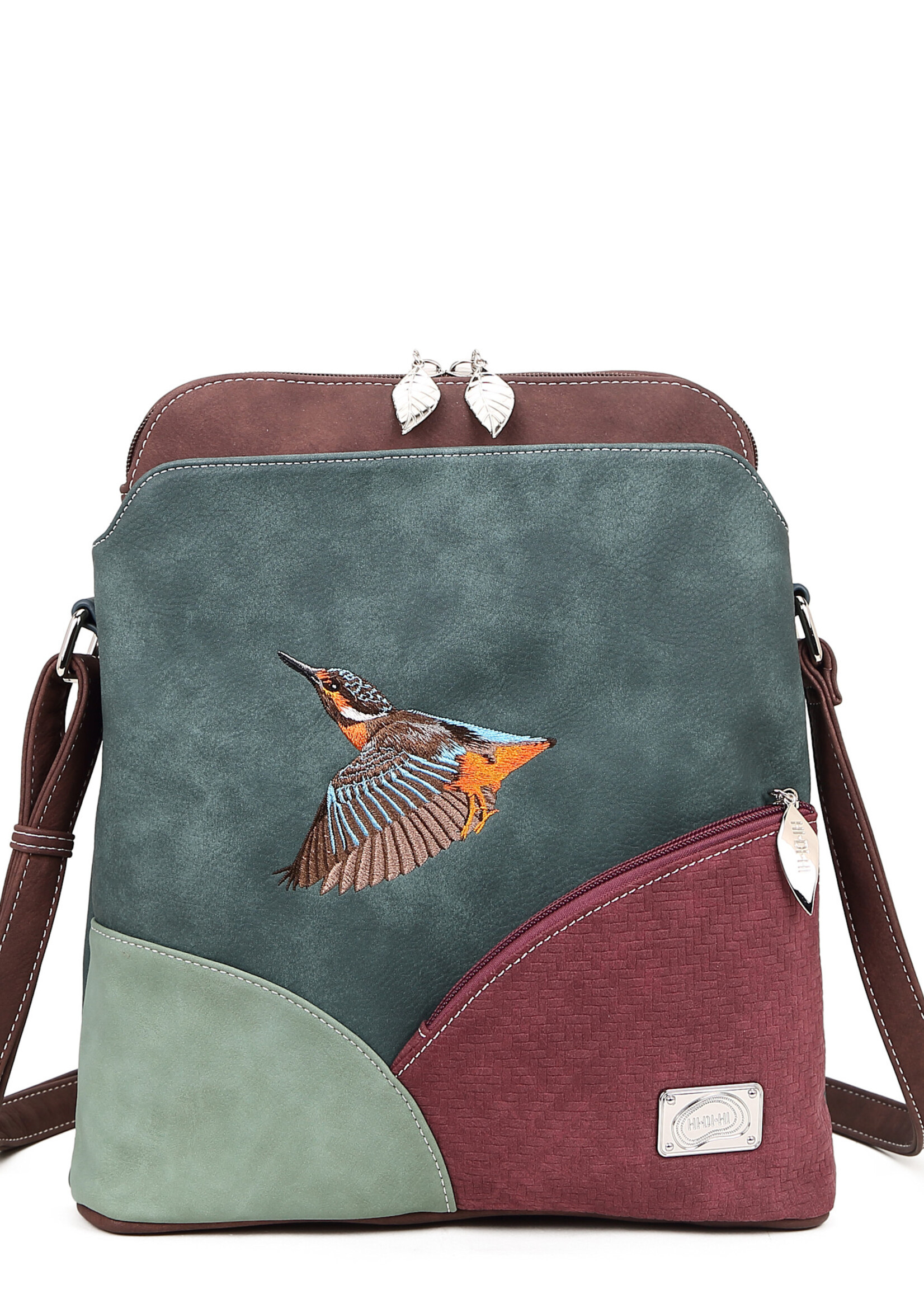 HIDIHI HIDIHI WHISTLE SHOULDERBAG DARK BLUE PURPLE WH03