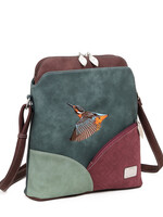 HIDIHI HIDIHI WHISTLE SHOULDERBAG DARK BLUE PURPLE WH03