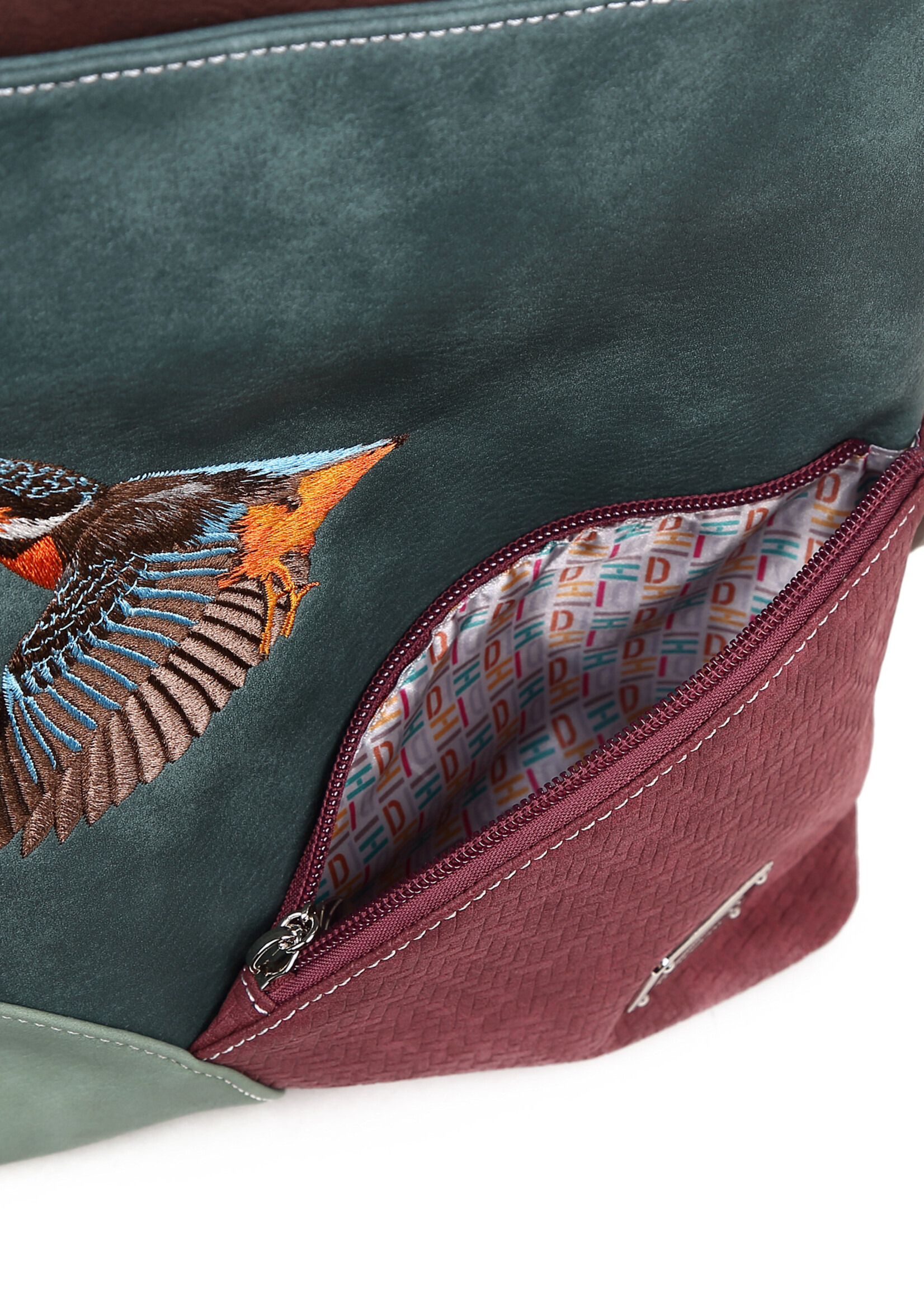 HIDIHI HIDIHI WHISTLE SHOULDERBAG DARK BLUE PURPLE WH03