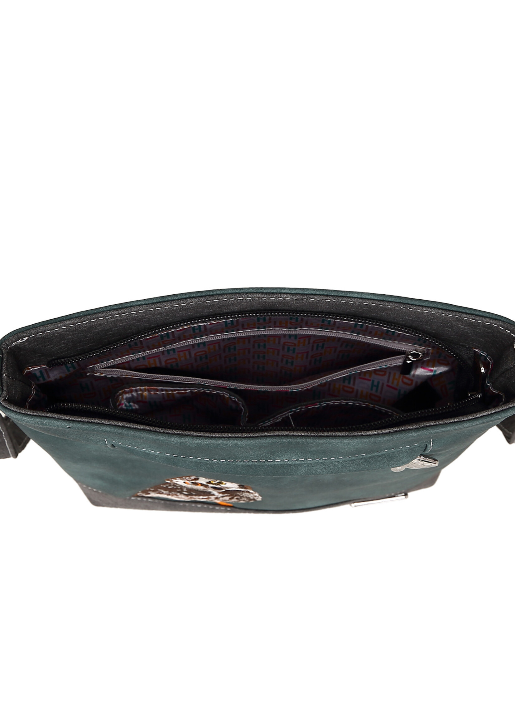 HIDIHI HIDIHI APPETIZER CROSS BODY DARK GREEN BLUE DARK GREY APP24