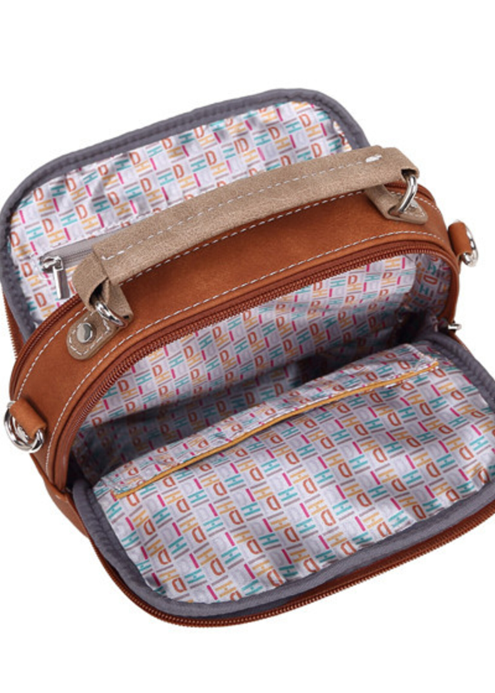 HIDIHI HIDIHI TRAVELLER COGNAC DARK GREY TRV13