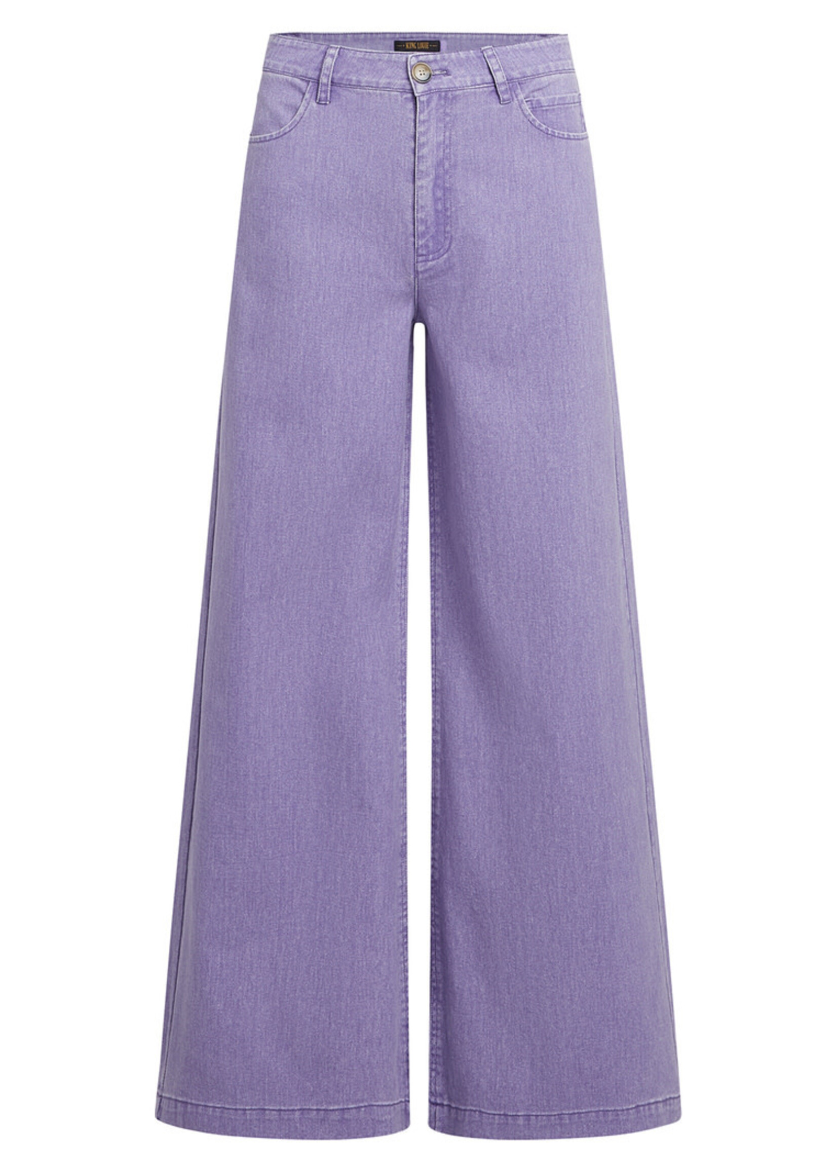 KING LOUIE KING LOUIE PEPPA PANTS COLORED DENIM SHEER LILAC