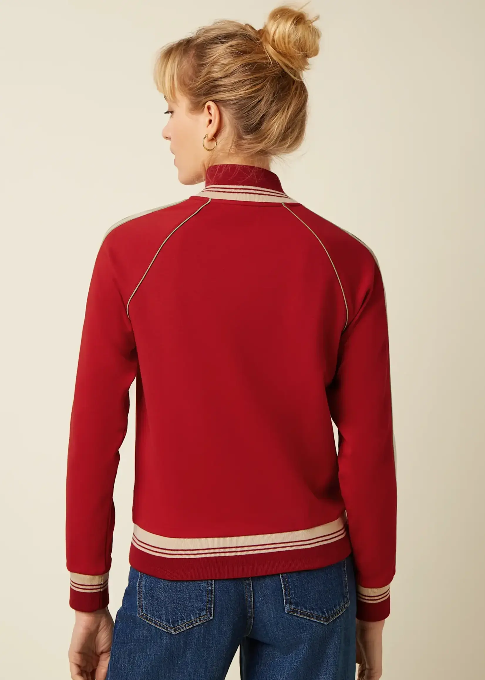 KING LOUIE KING LOUIE LILA COLJACK DAYTONA SWEAT CHILI RED