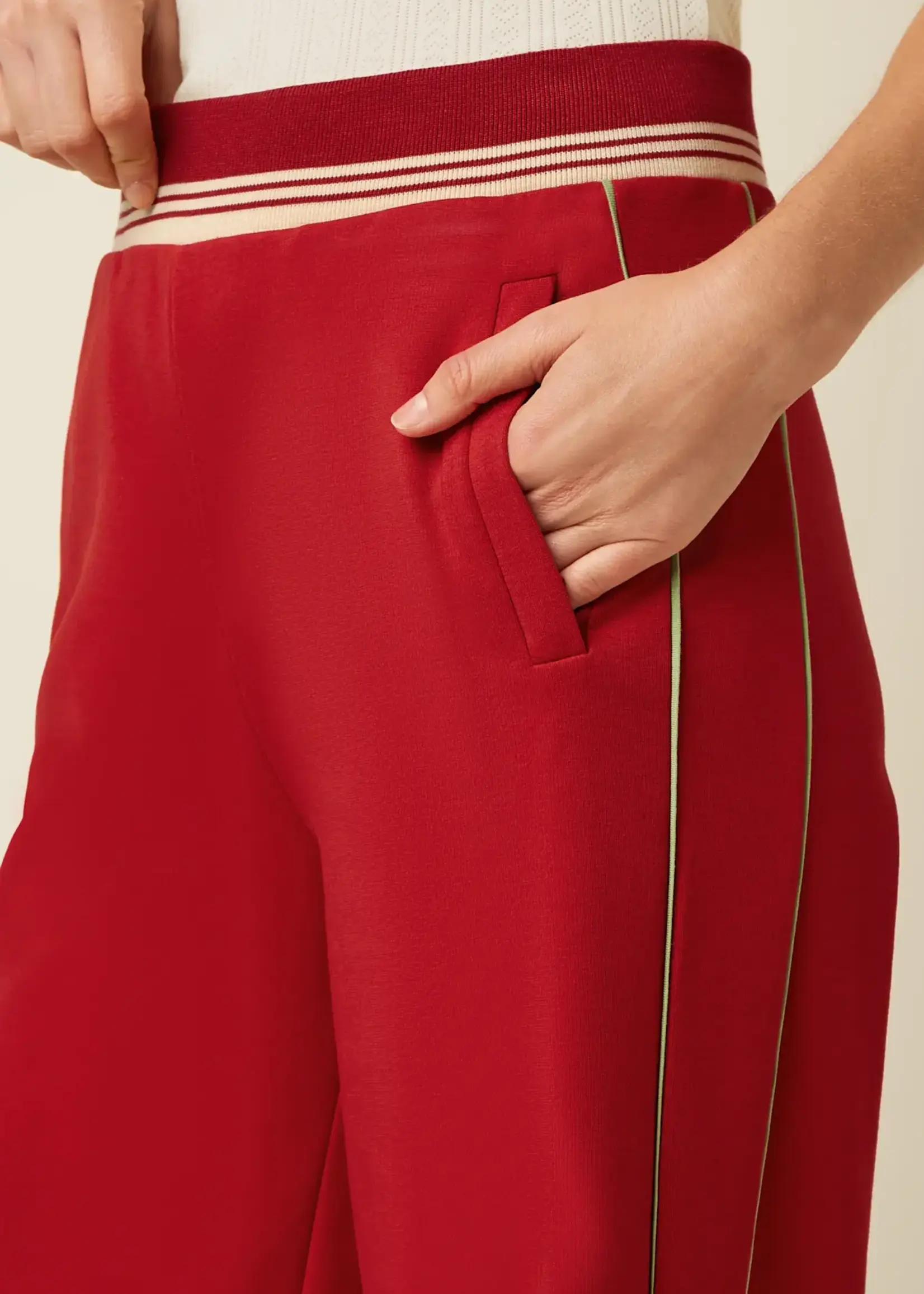 KING LOUIE KING LOUIE SWEAT PANTS DAYTONE SWEAT CHILI RED