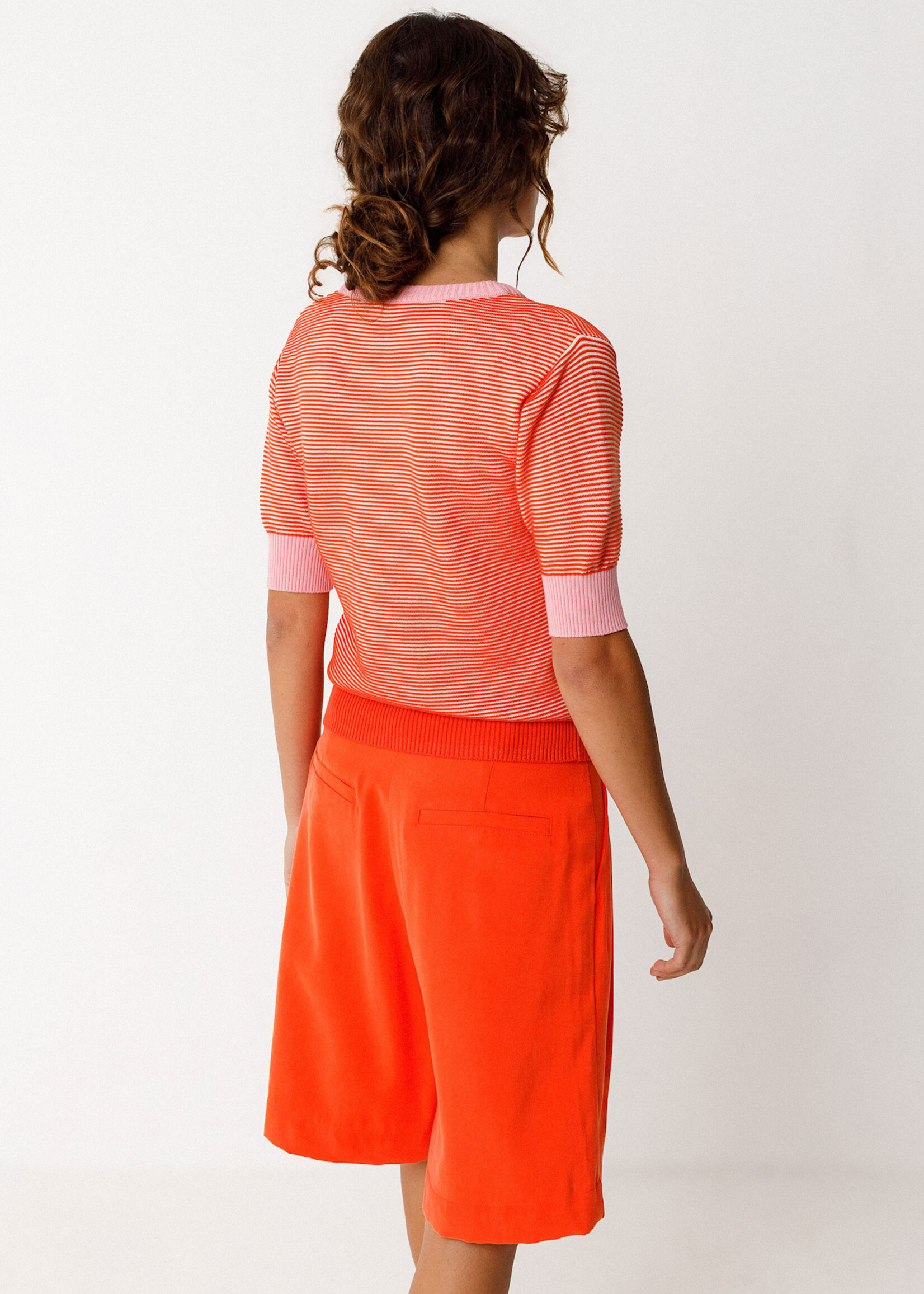 SKFK SKFK MUIKE GOTS SWEATER ORANGE