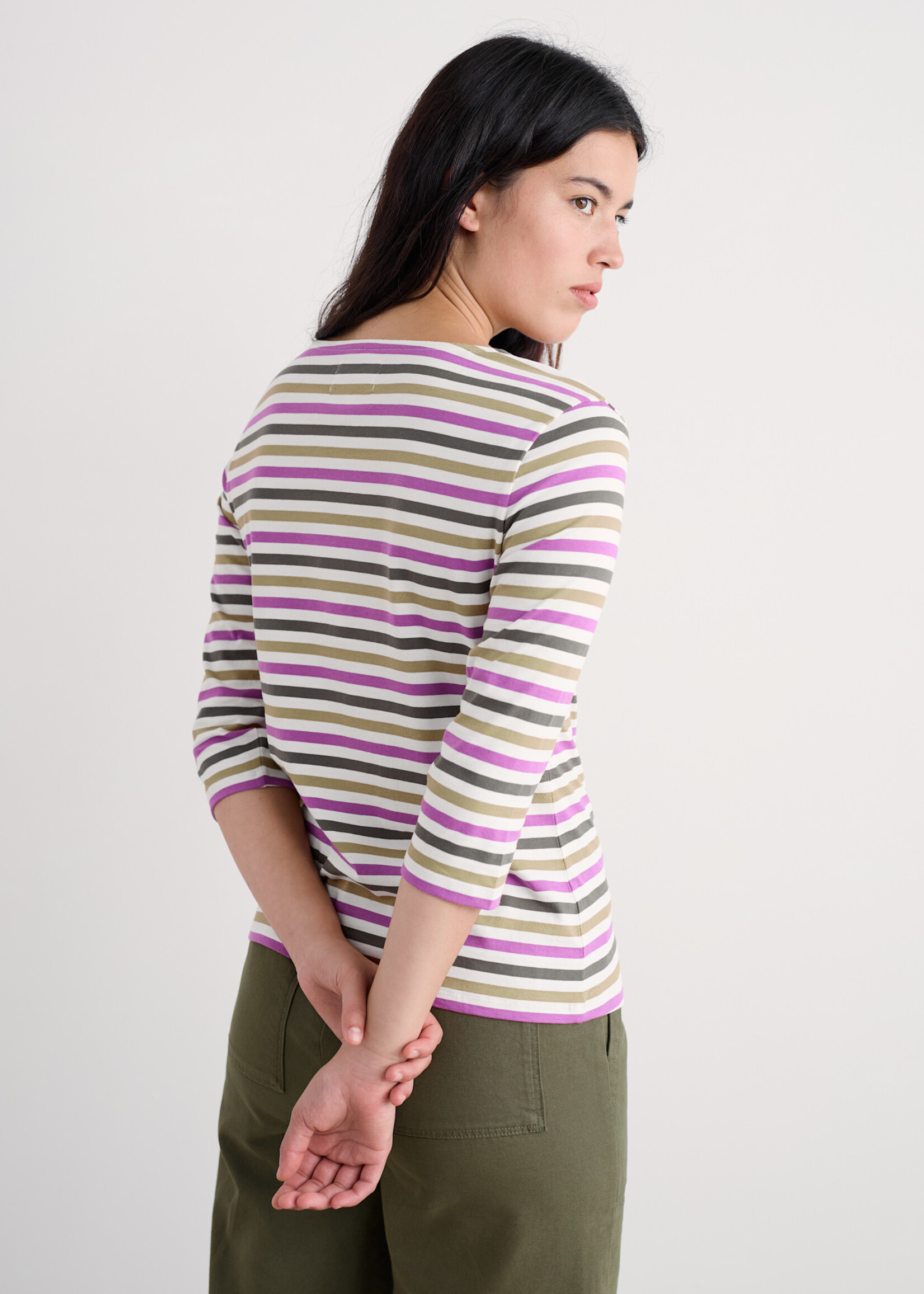 SEASALT CORNWALL SEASALT SAILOR TOP TRI MINI CORNISH FENNEL