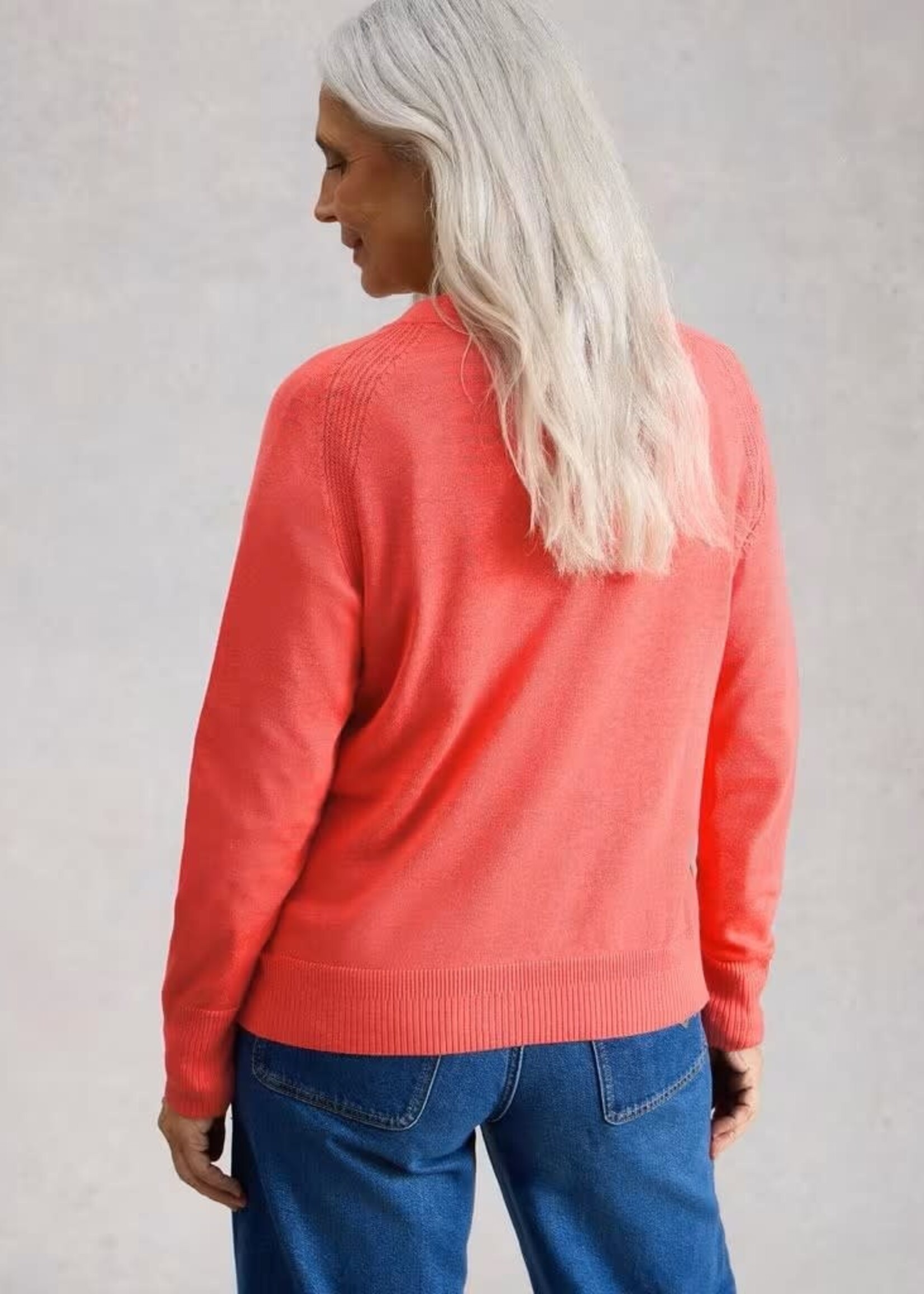 WHITE STUFF WHITE STUFF LULU CARDIGAN BRIGHT PINK