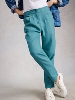WHITE STUFF WHITE STUFF ROWENA LINEN TROUSER MID TEAL