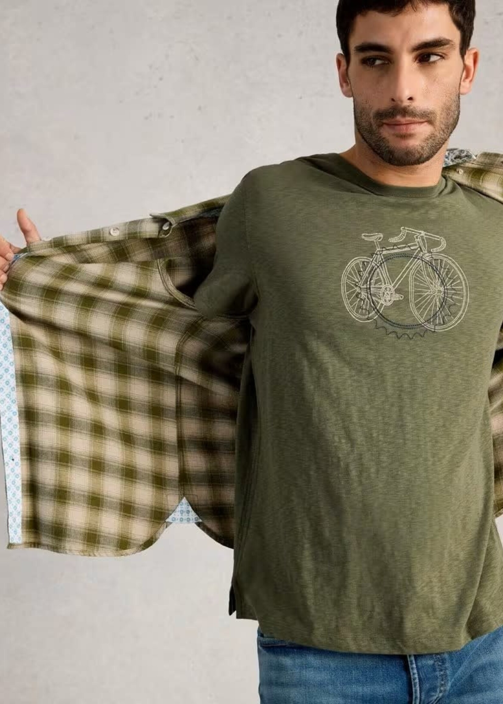 WHITE STUFF WHITE STUFF ABERSOCH COGS GRAPHIC TEE