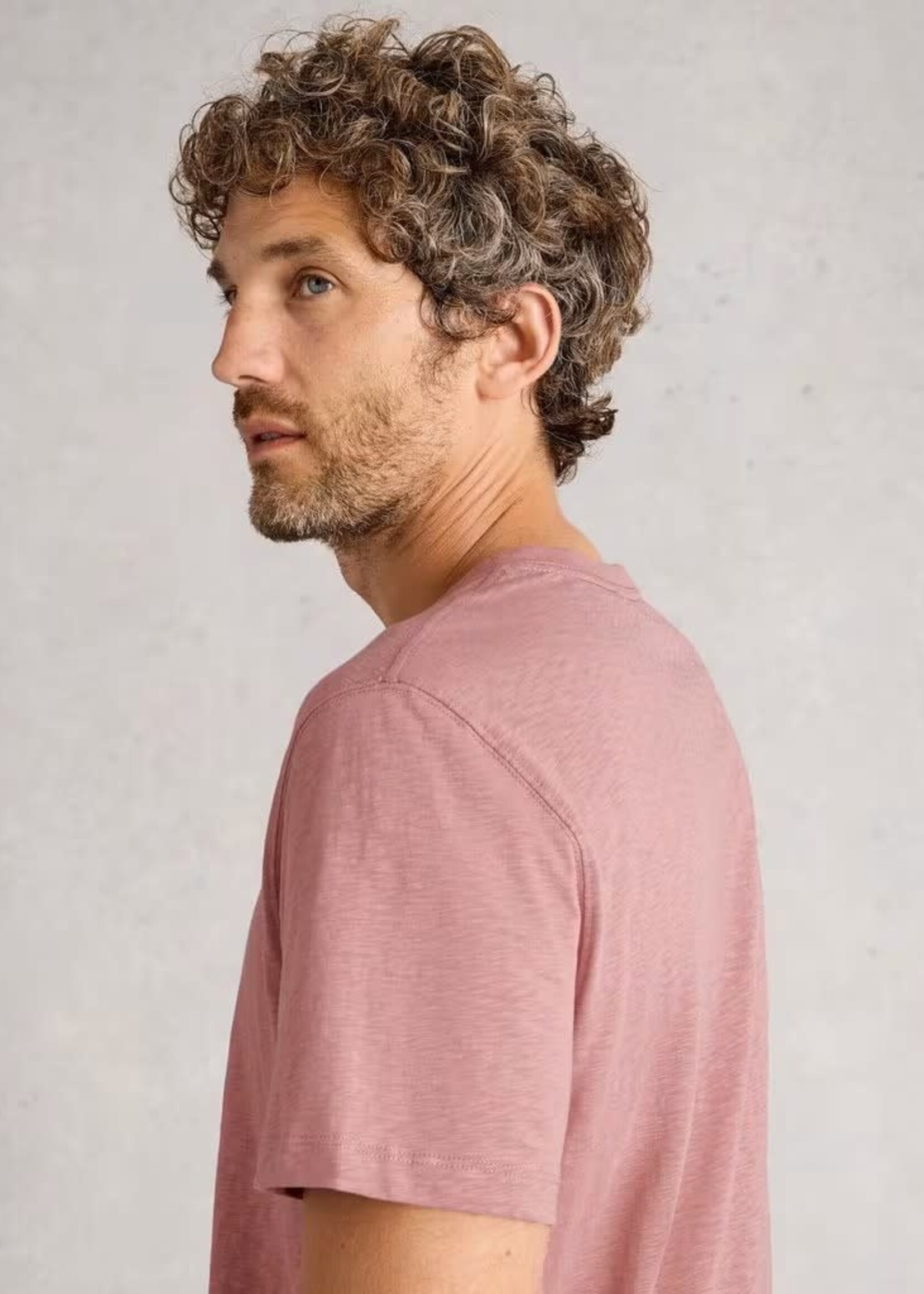 WHITE STUFF WHITE STUFF ABERSOCH SS T SHIRT DUSK PINK