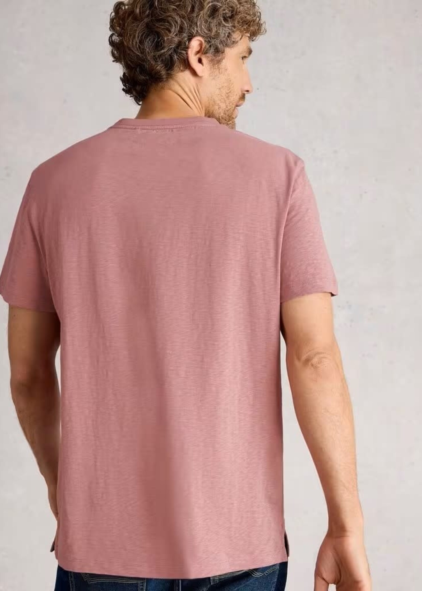 WHITE STUFF WHITE STUFF ABERSOCH SS T SHIRT DUSK PINK