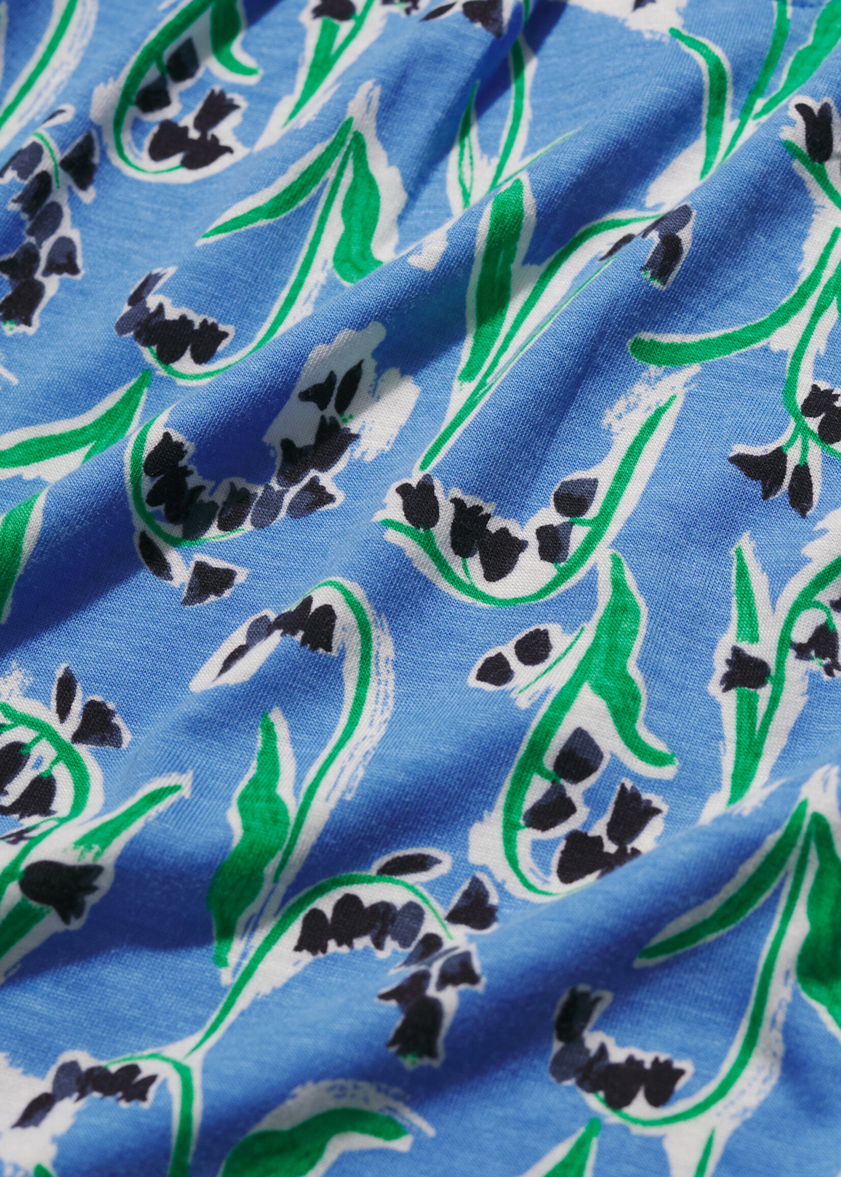 SEASALT CORNWALL SEASALT APPLETREE T SHIRT PAINTY BLUEBELL SAIL