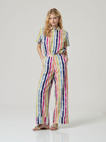 SURKANA SURKANA  WIDE LEG PANTS MULTI STRIPE