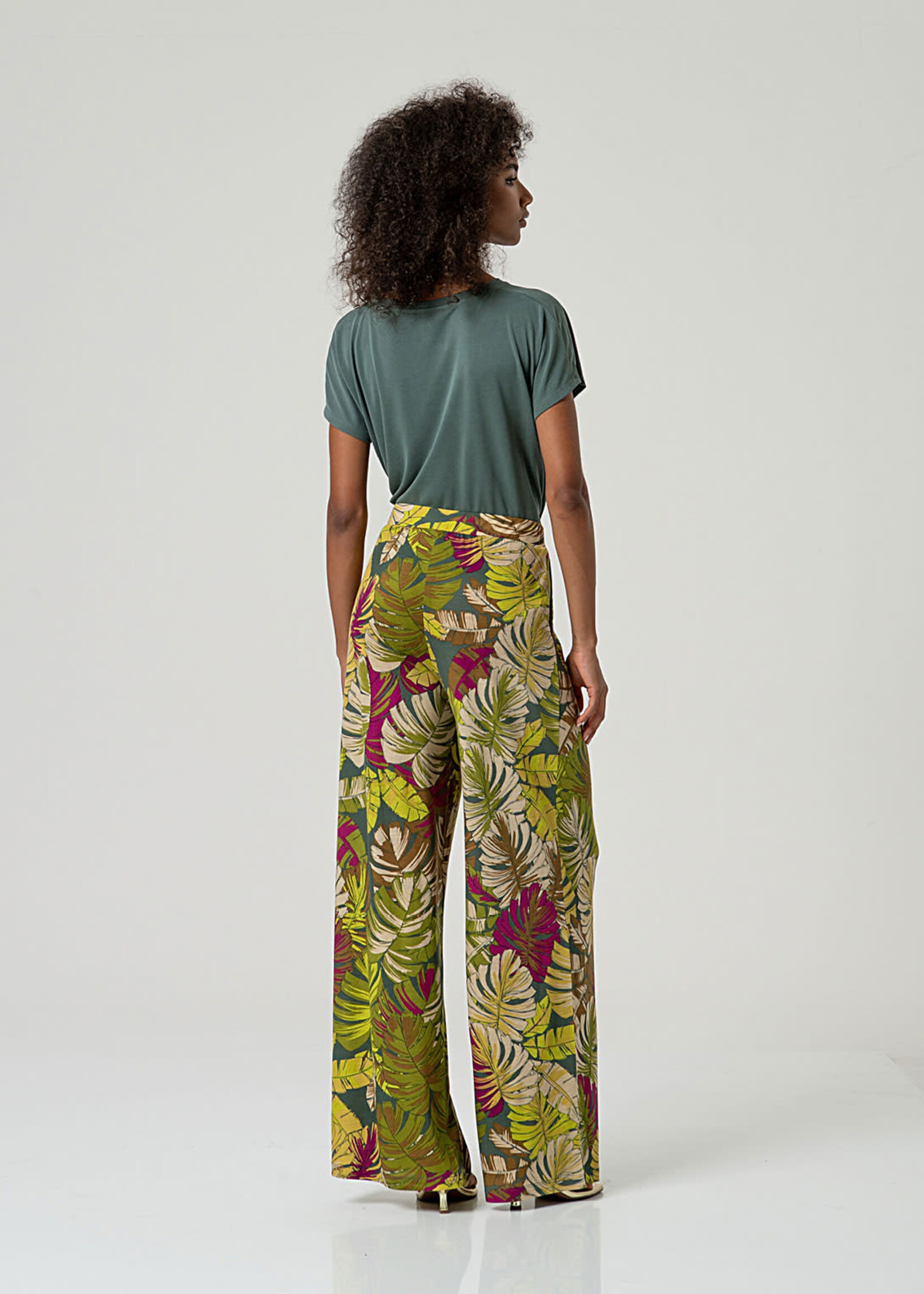 SURKANA SURKANA  WIDE LEG PANTS GREEN
