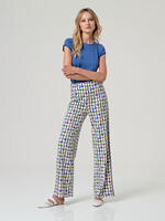 SURKANA SURKANA STRAIGHT LEG PANTS BLUE