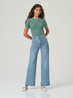 SURKANA SURKANA WIDE LEG PANTS SKY BLUE DENIM