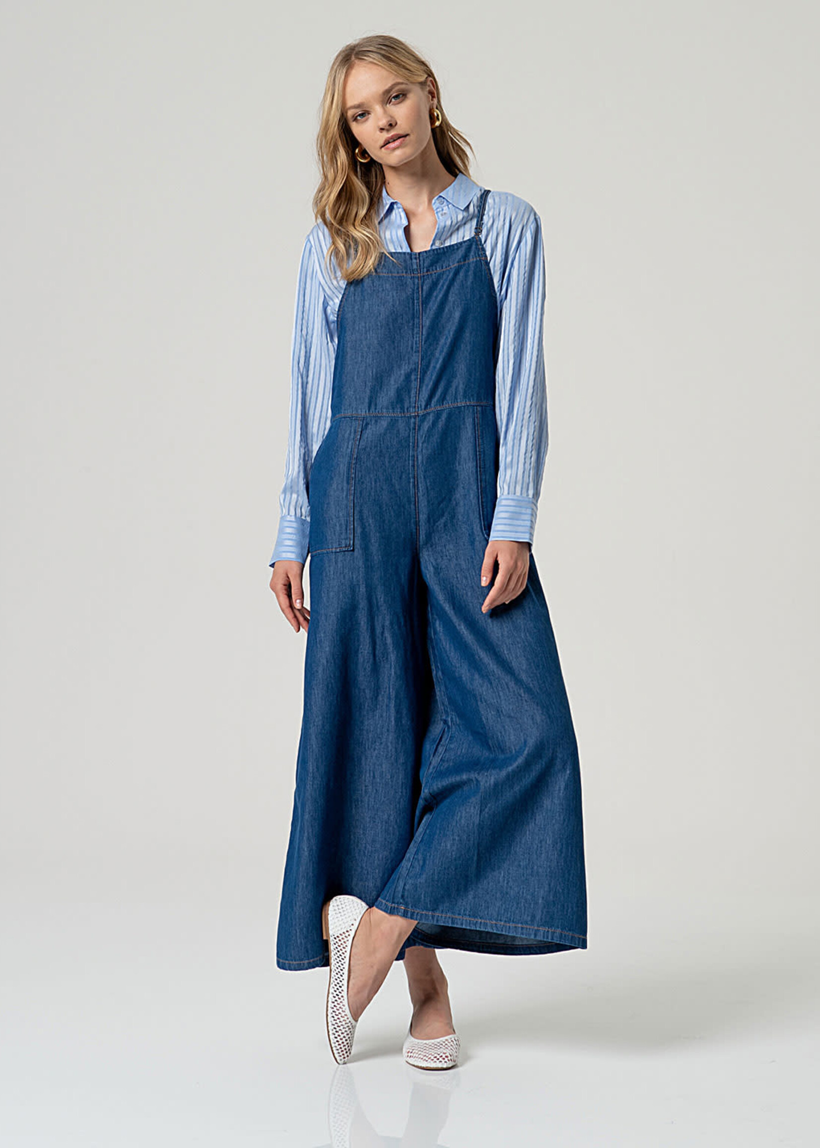 SURKANA SURKANA STRAP JUMPSUIT DENIM