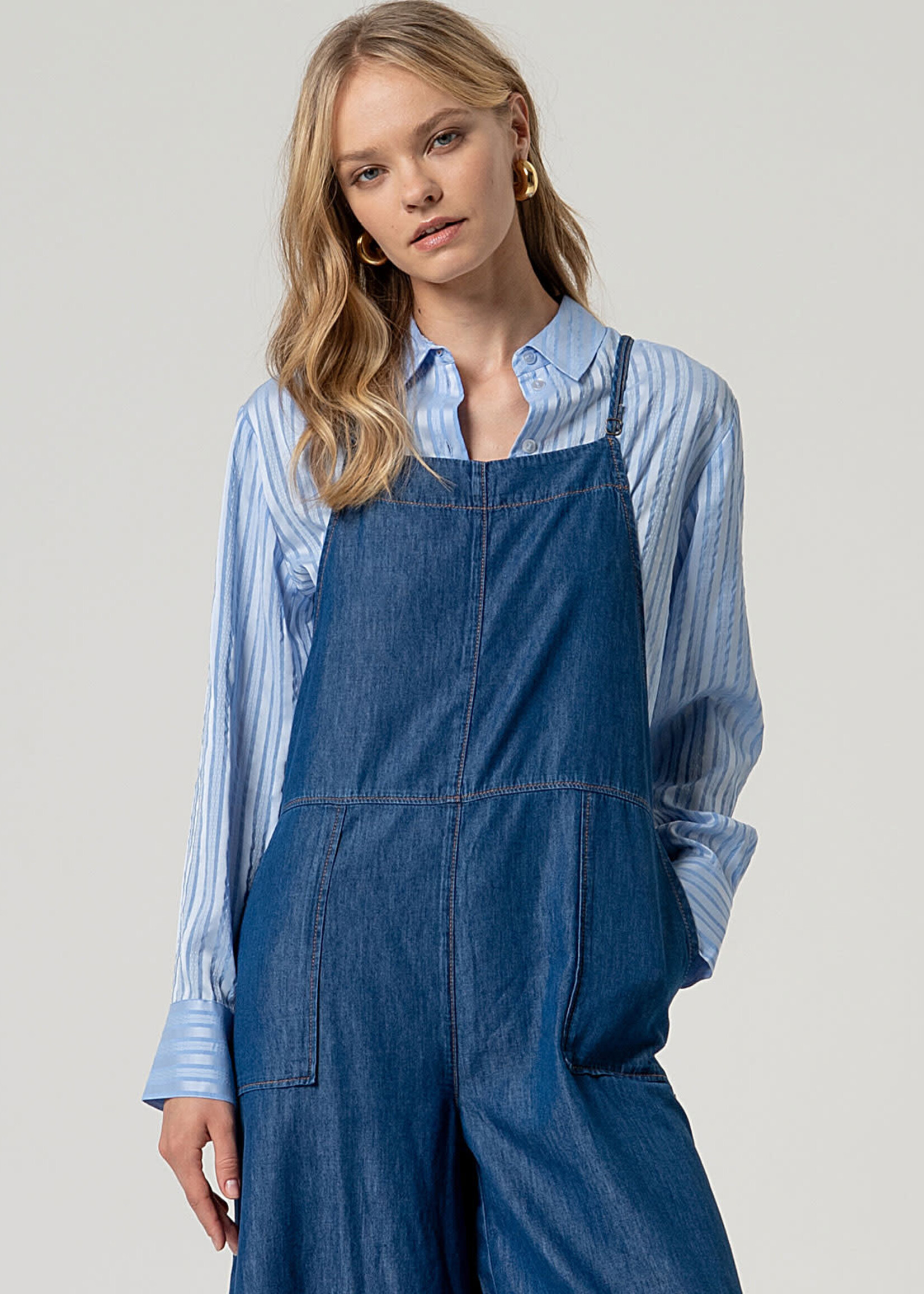 SURKANA SURKANA STRAP JUMPSUIT DENIM