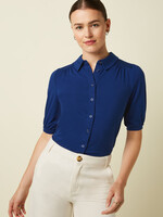 KING LOUIE KING LOUIE CARINA BLOUSE TULUM MAZARINE