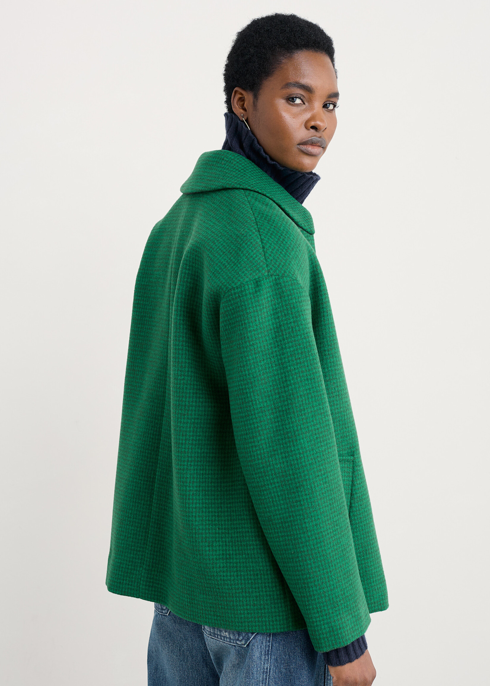 SEASALT CORNWALL SEASALT BEAMWIND COAT PUPPY TOOTH GLADE