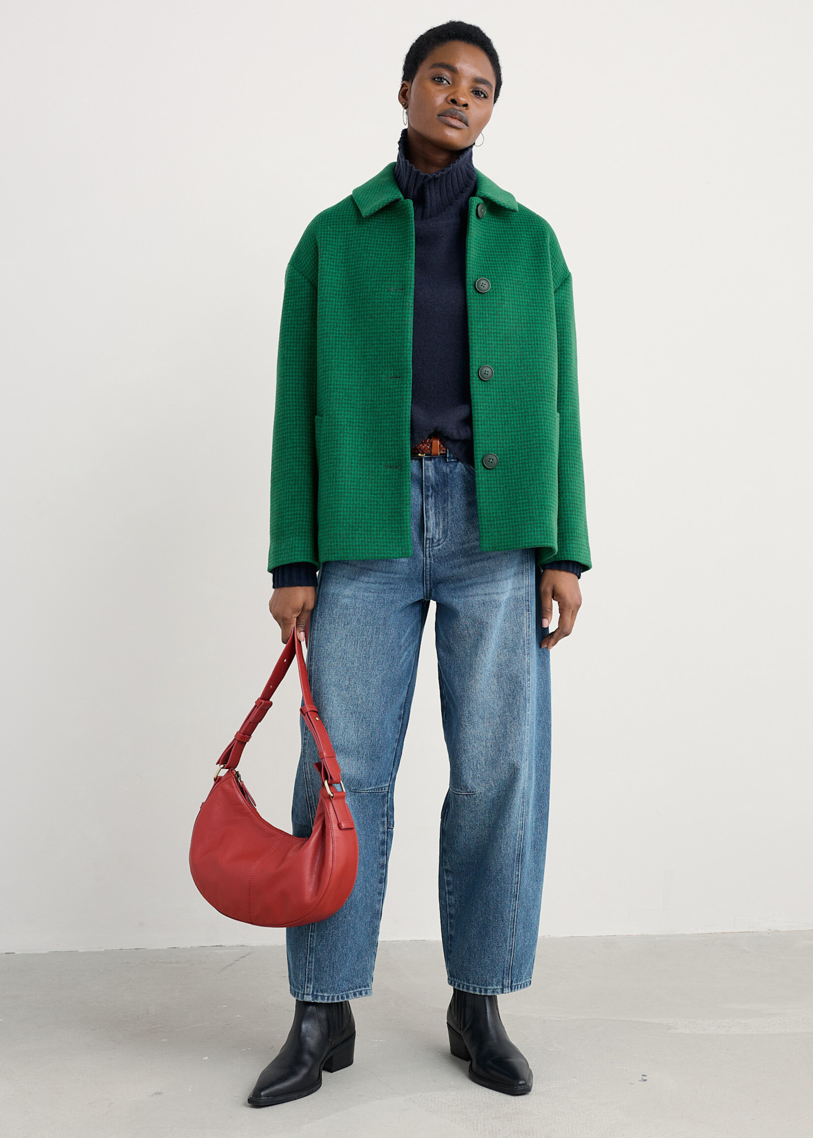 SEASALT CORNWALL SEASALT BEAMWIND COAT PUPPY TOOTH GLADE