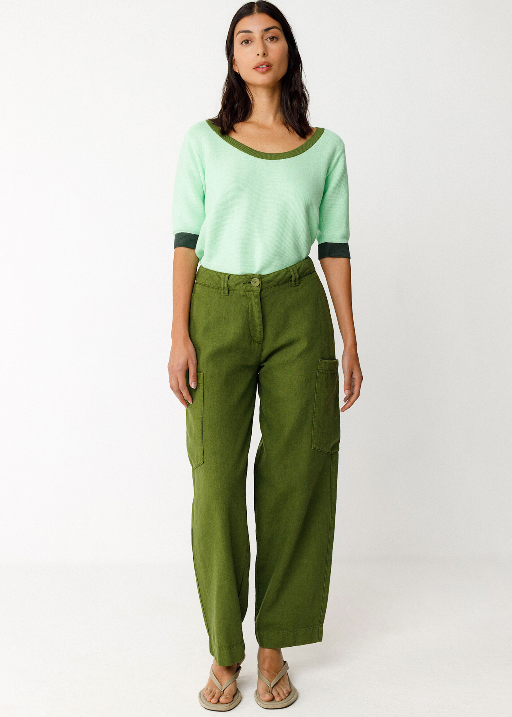 SKFK SKFK METXE TROUSER DARK GREEN