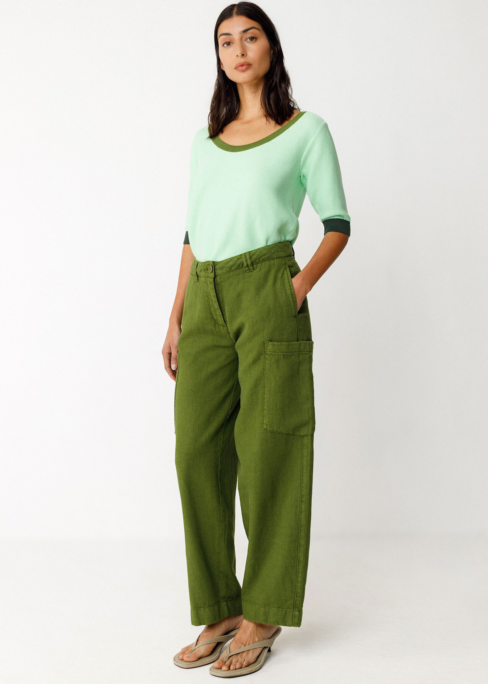 SKFK SKFK METXE TROUSER DARK GREEN