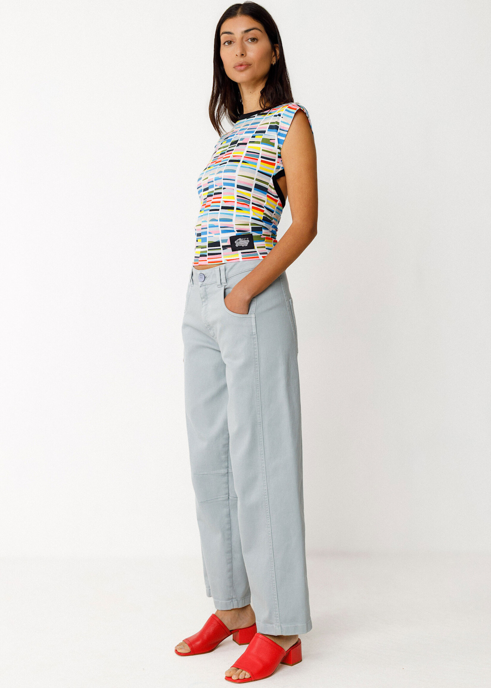 SKFK SKFK PATIRKE TROUSER GOTS GREY