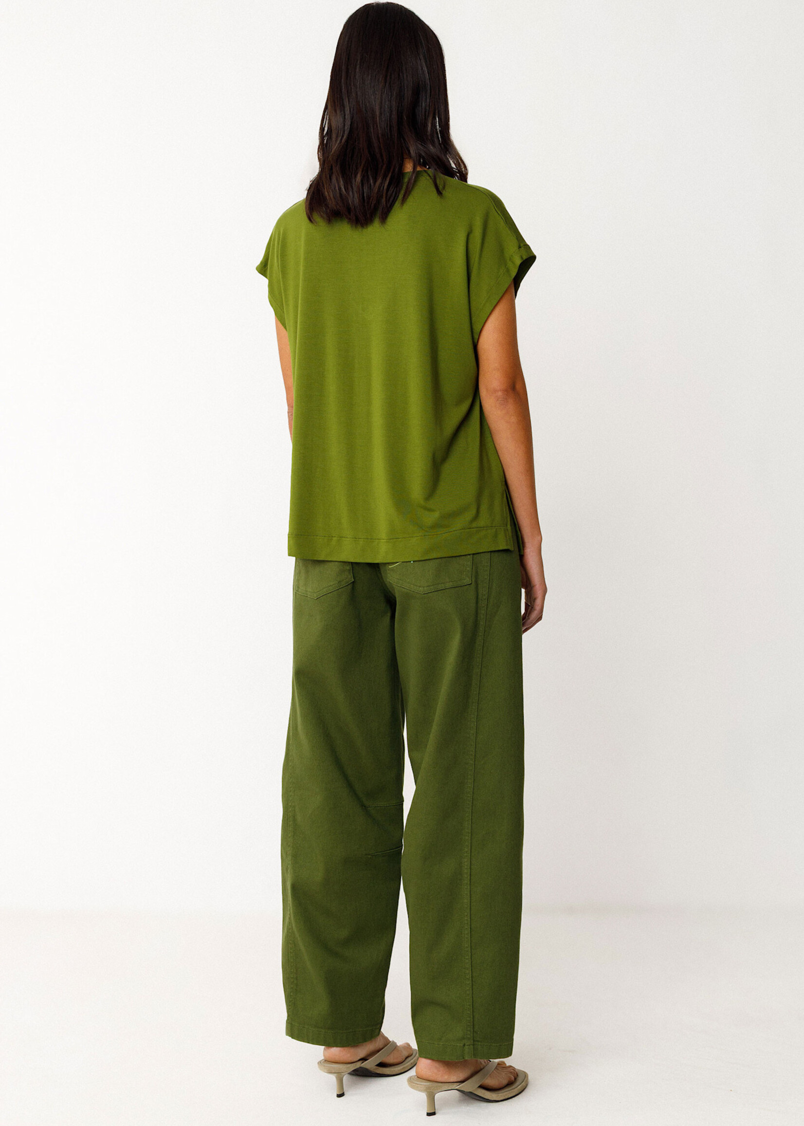 SKFK SKFK ZUR 10 T SHIRT DARK GREEN