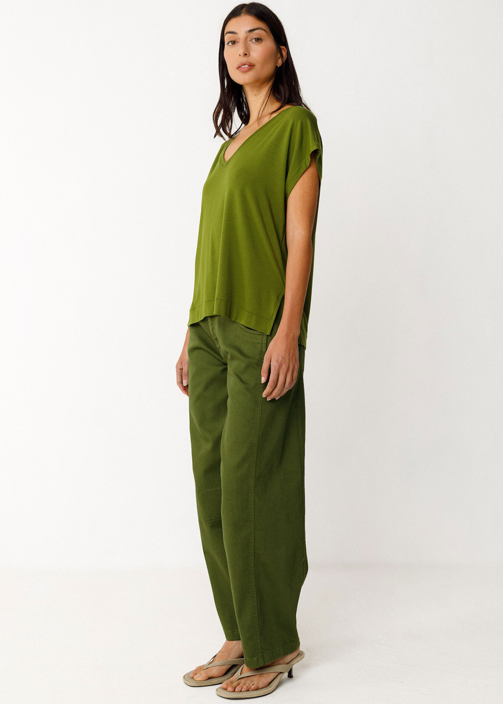 SKFK SKFK ZUR 10 T SHIRT DARK GREEN