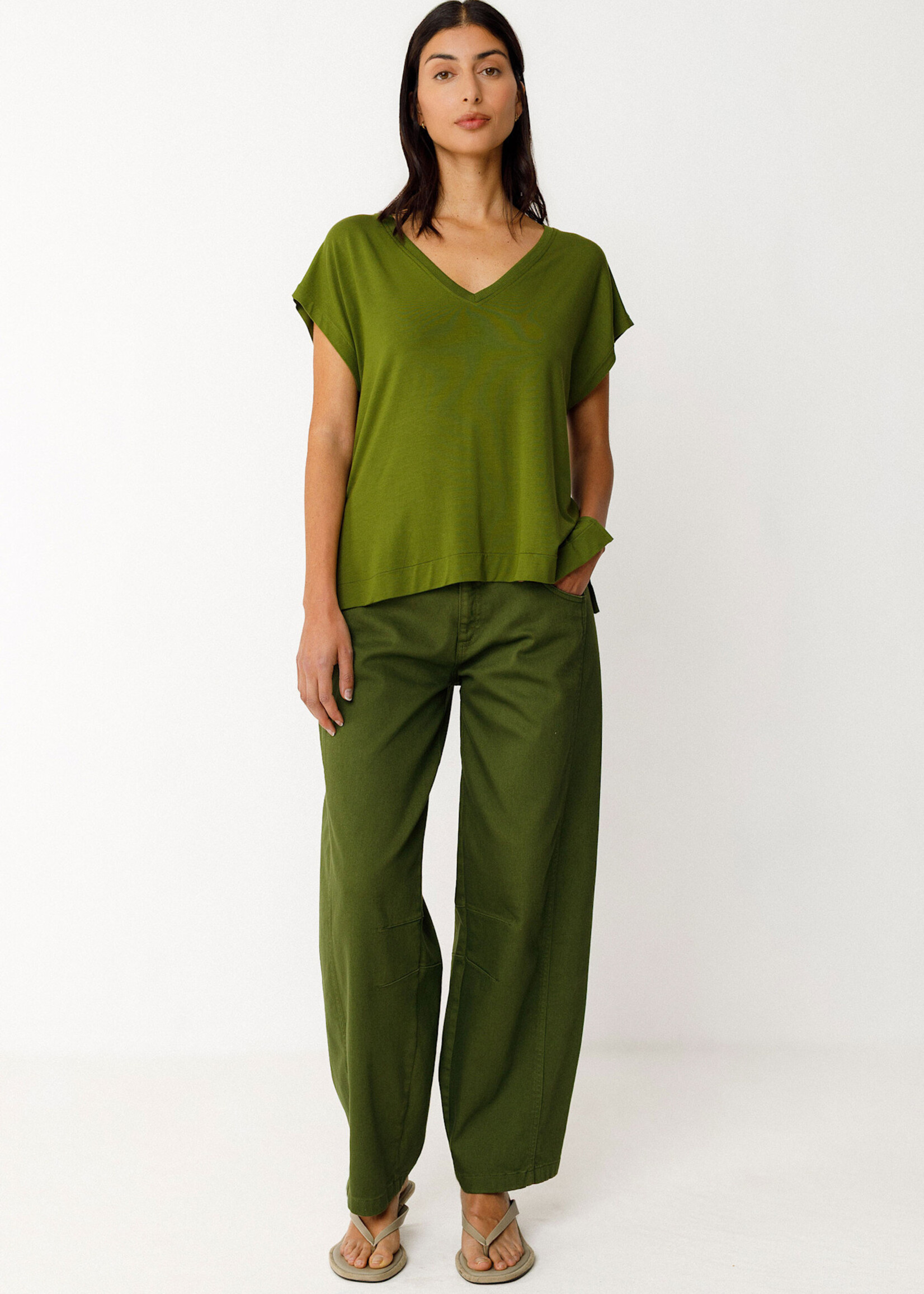 SKFK SKFK ZUR 10 T SHIRT DARK GREEN