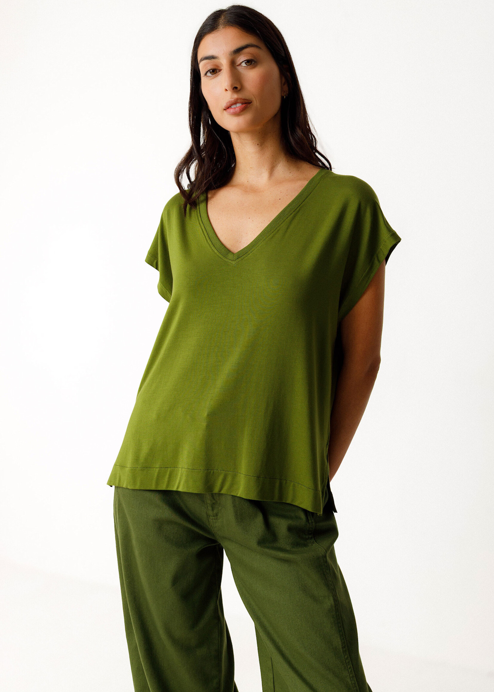 SKFK SKFK ZUR 10 T SHIRT DARK GREEN