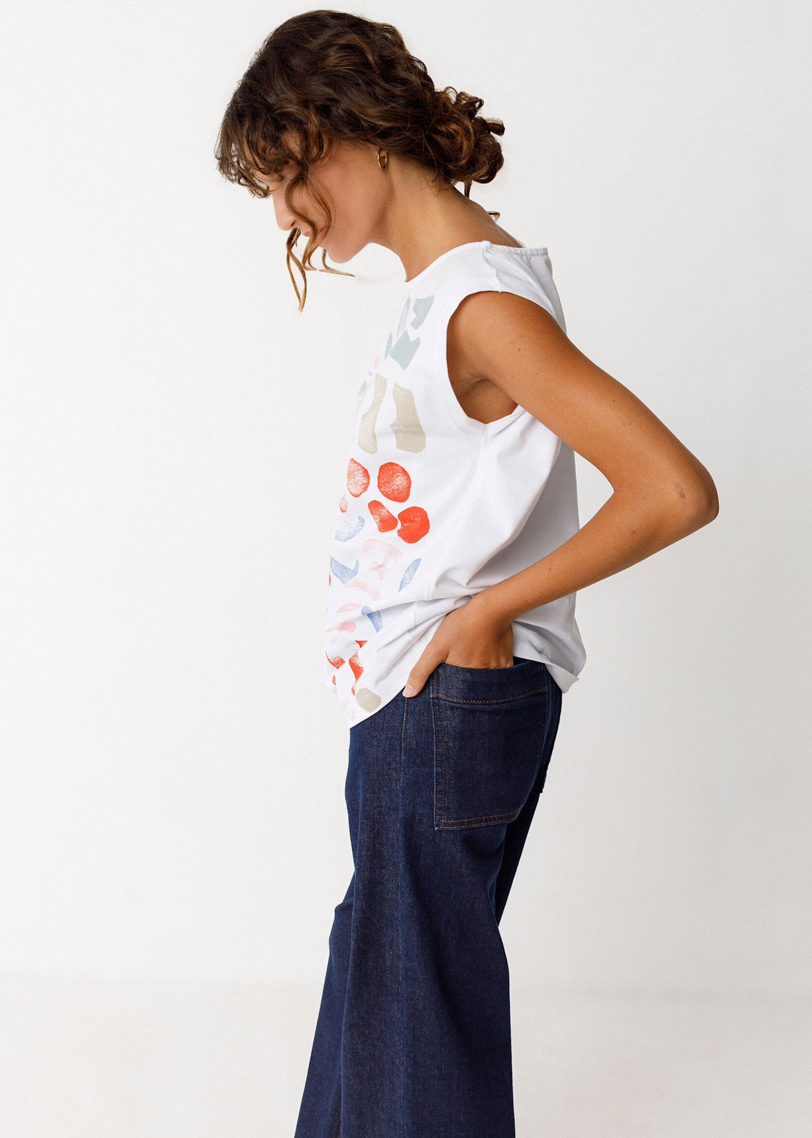 SKFK SKFK MARIXOL GOTS T SHIRT MULTICOLOUR