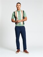 BEN SHERMAN BEN SHERMAN VERTICAL STRIPE POLO SAGE