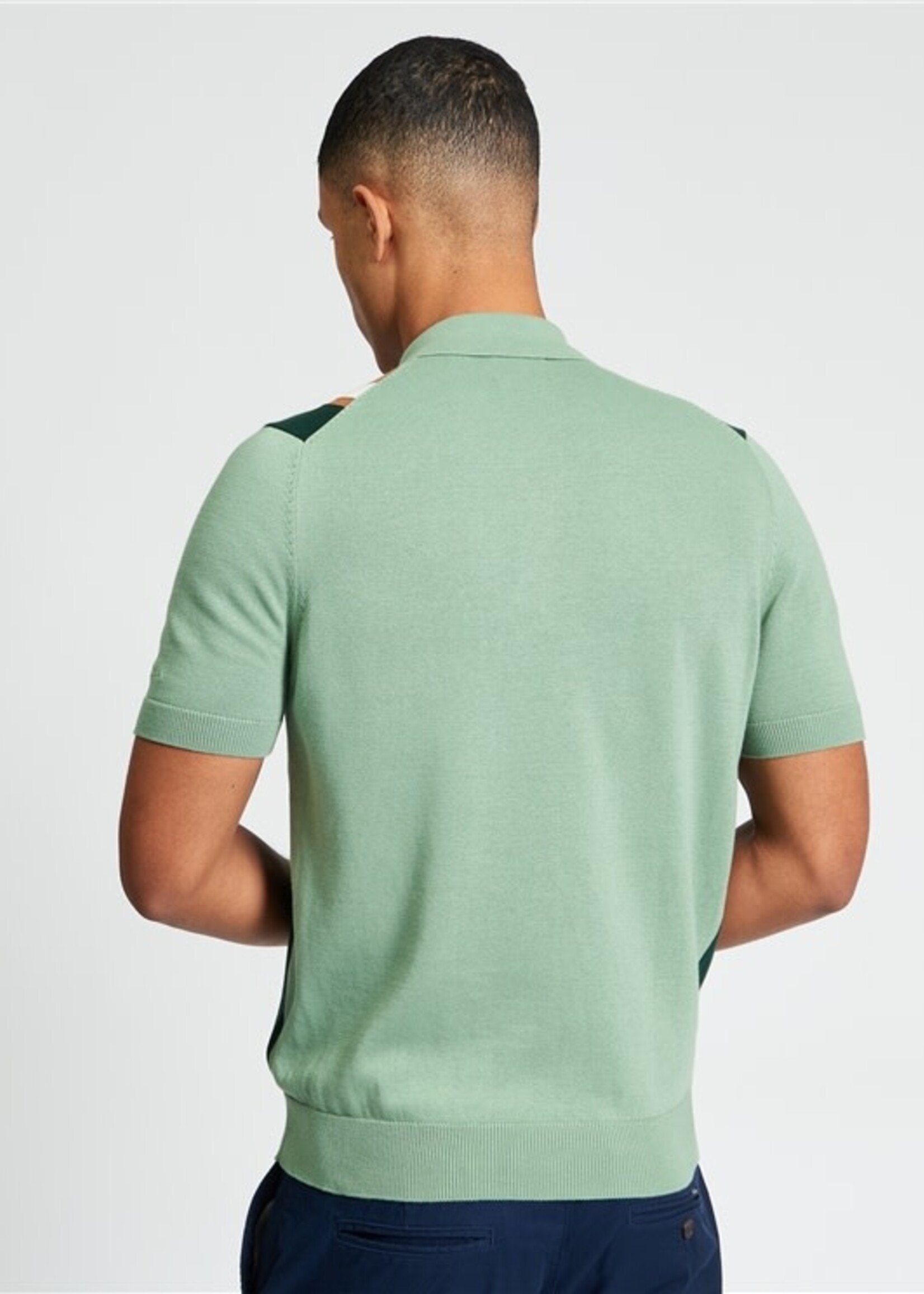 BEN SHERMAN BEN SHERMAN VERTICAL STRIPE POLO SAGE